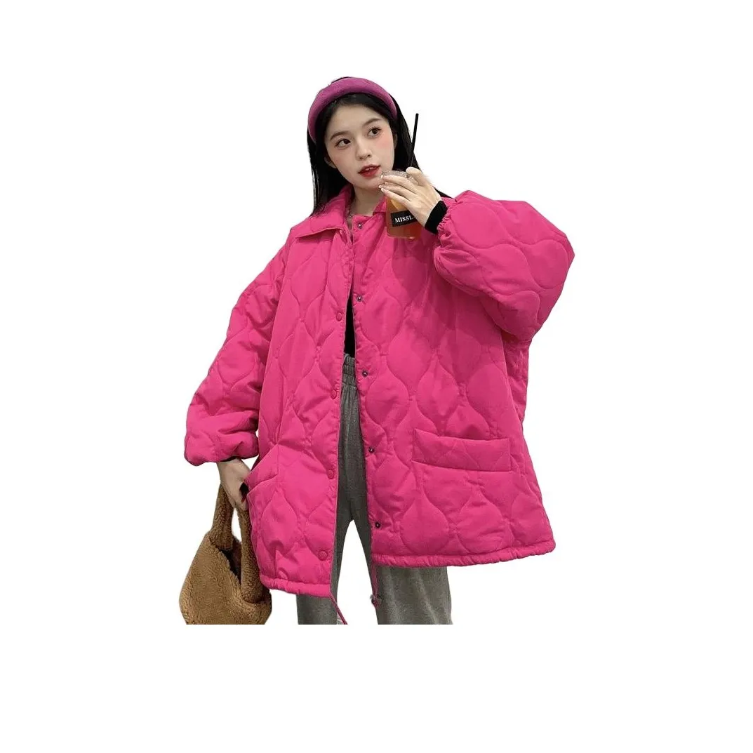 AHRTB Розовый Красный Женский Пуховик