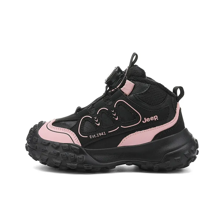 Jeep Водонепроницаемый Противоскользящий Устойчивый к истиранию Детская хлопковая обувь для подростков