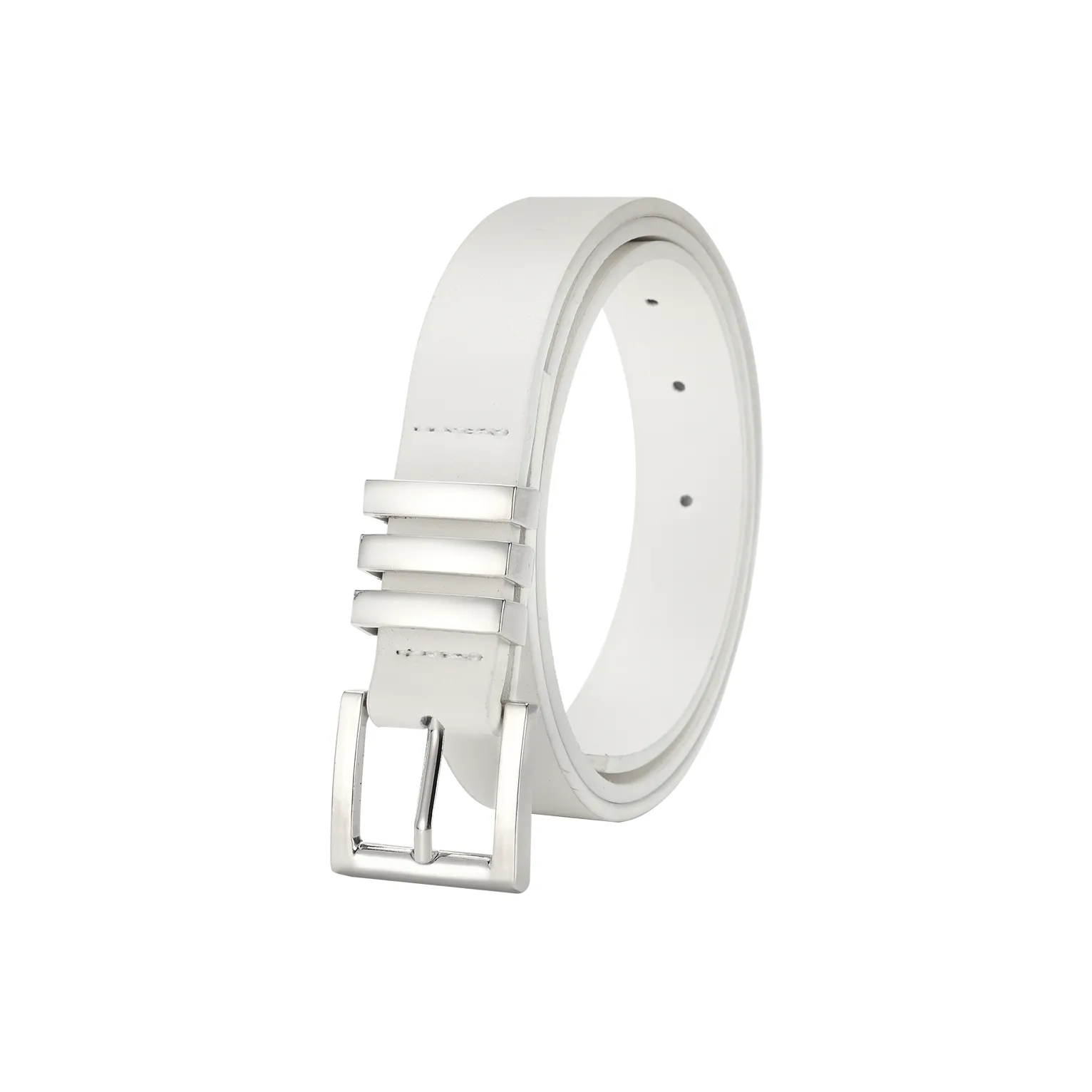 Miniso Ремни из ПУ (полиуретана) с кожей унисекс ширина 2,4 см