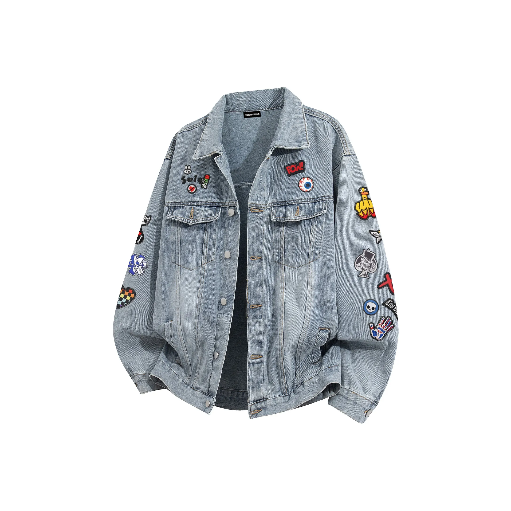 SOIE Унисекс Джинсовые куртки