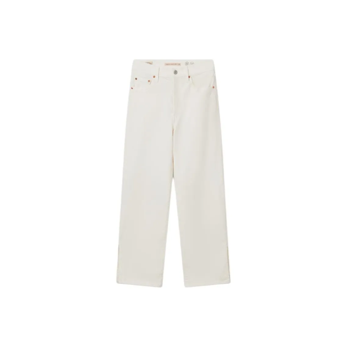 Levis Белые Женские Джинсы