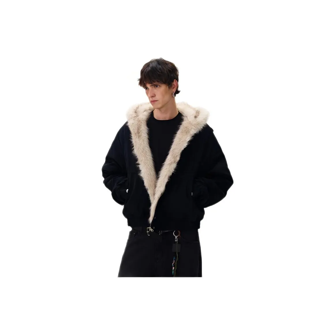 Wooden Rabbit Утолщенная Модная Куртка Мужская