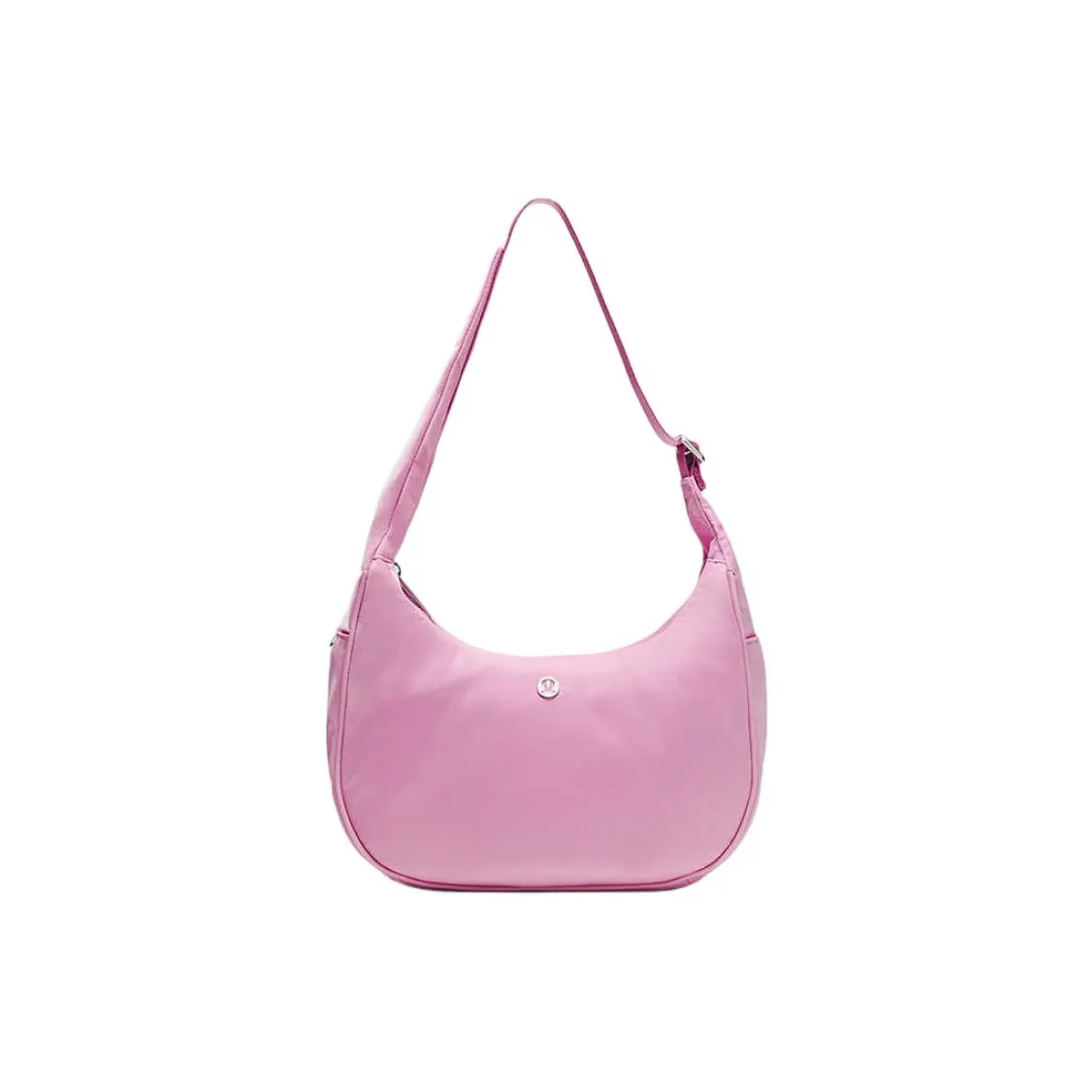 lululemon Водонепроницаемая тканевая сумка через плечо стандартная женская сахарно-розовая