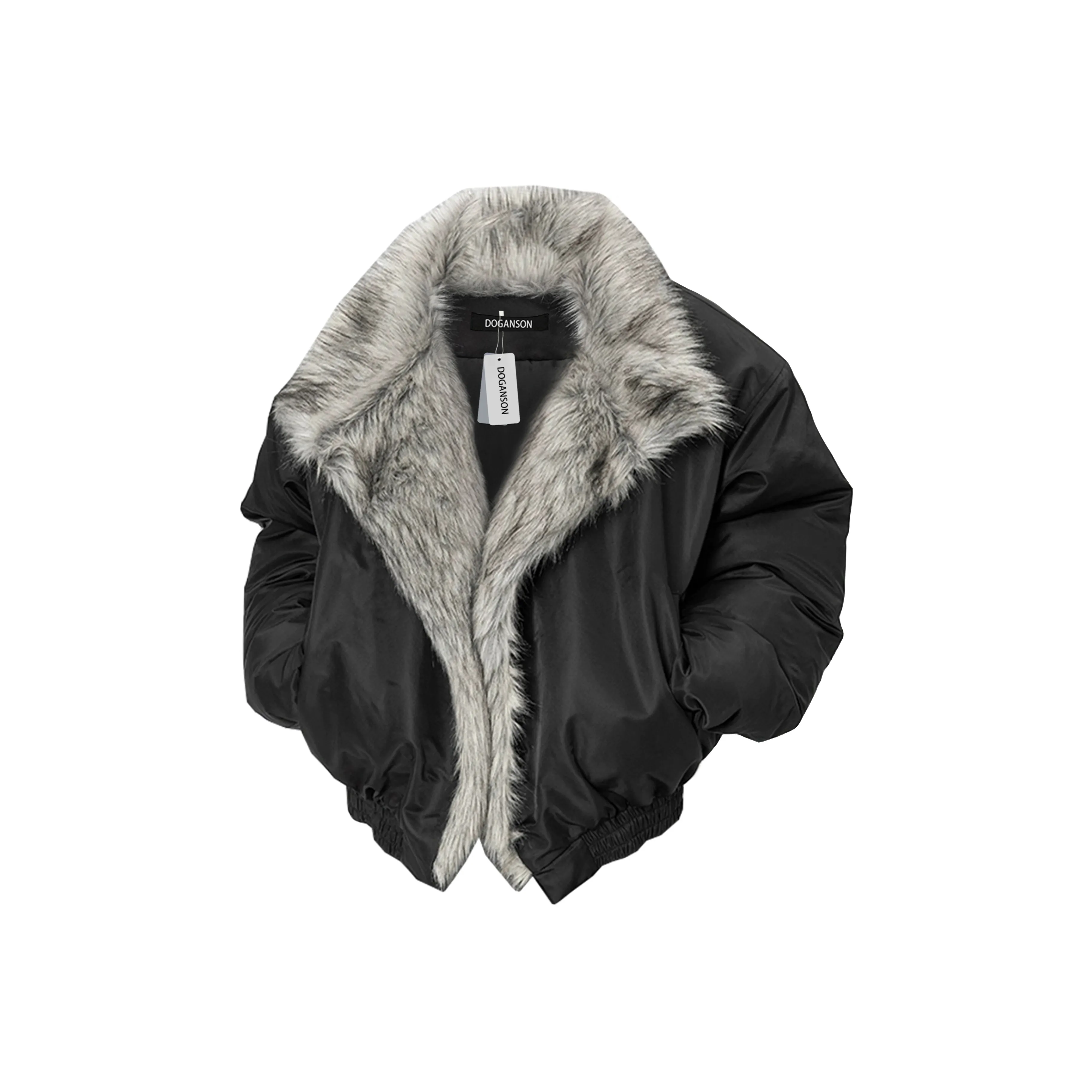 DOGANSON Черный Унисекс Пуховики