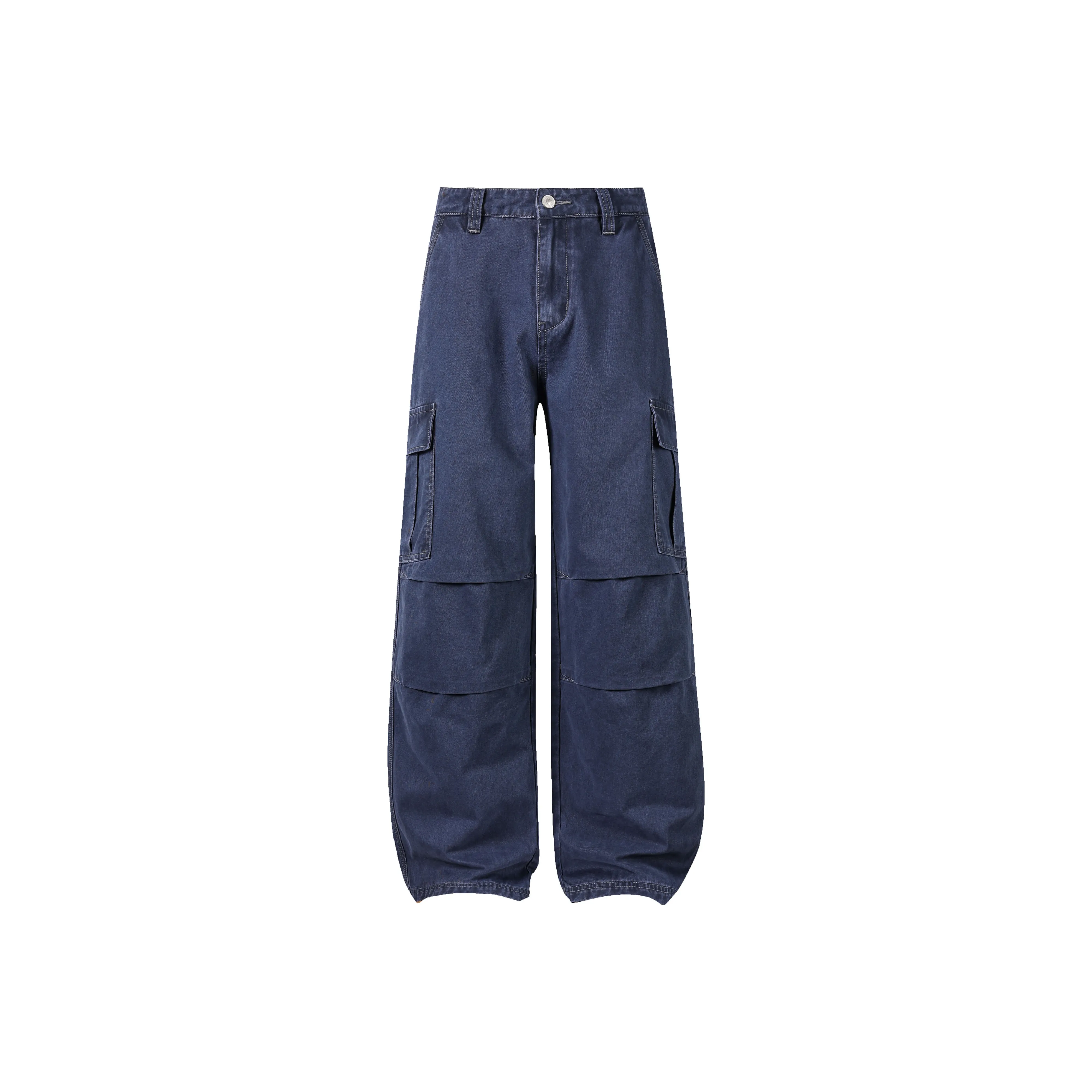 98SQUID French Work Blue Unisex Cargo Pants