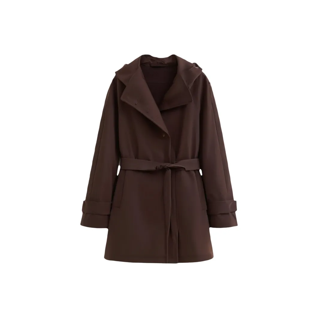 LUYOUYE Фундук Шоколад Женская Тренч