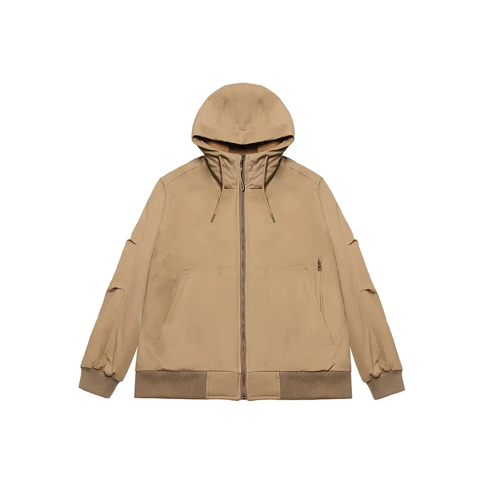 HEEMKIZOO Хлопковый пуховик Удобный Плащ Мужской