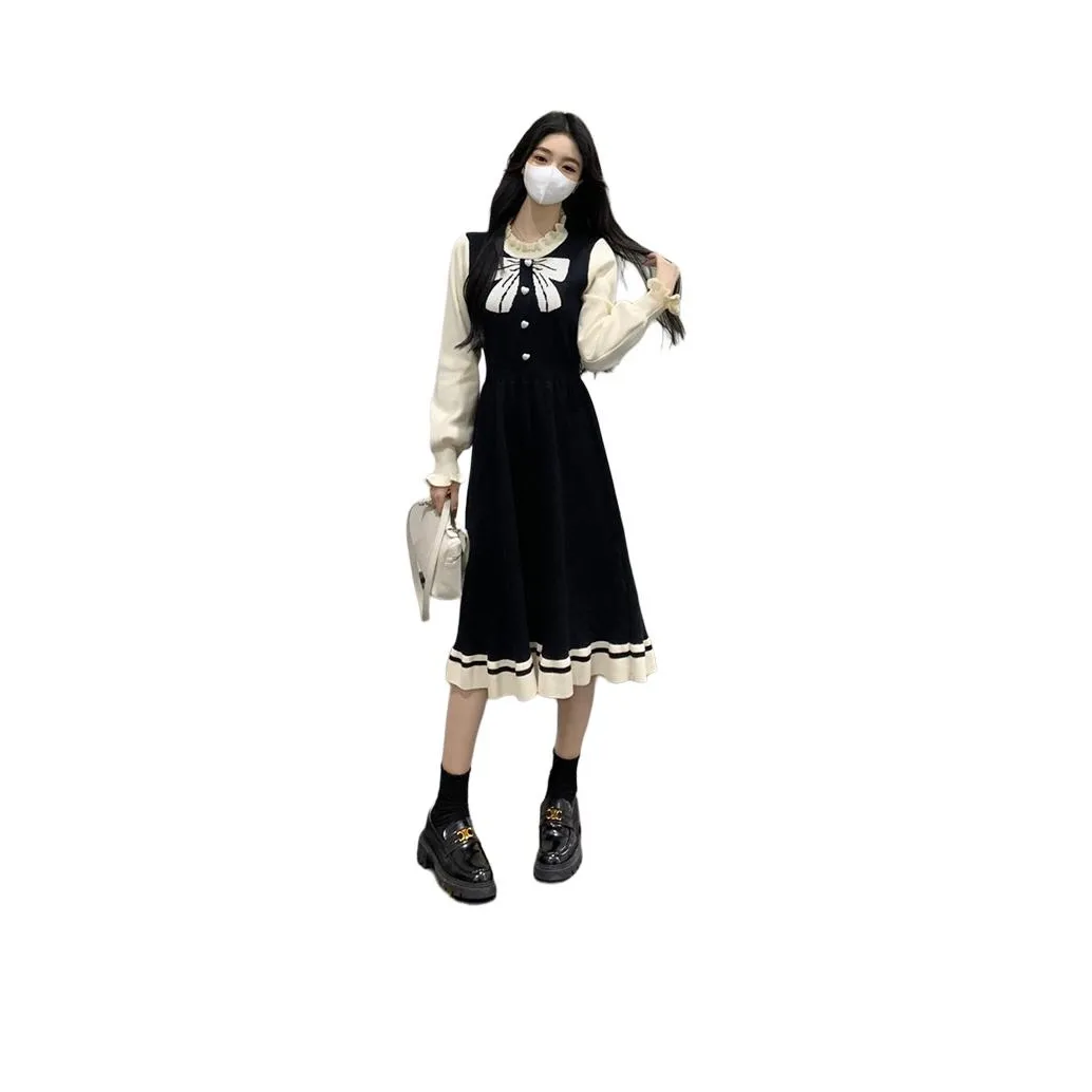 ZCDECO Длинное платье с длинными рукавами женское