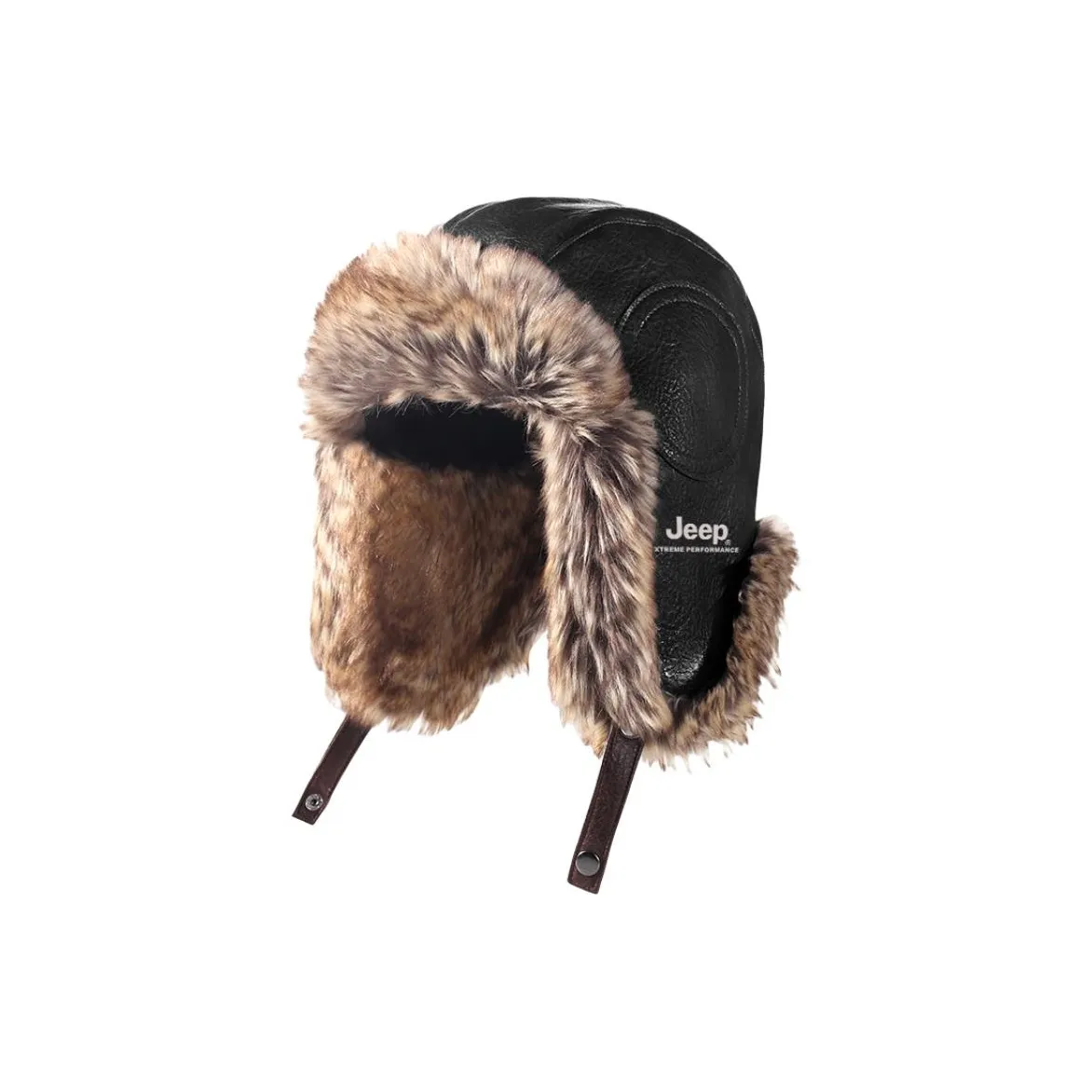 Jeep Кожаный Шляпа-ушанка Унисекс