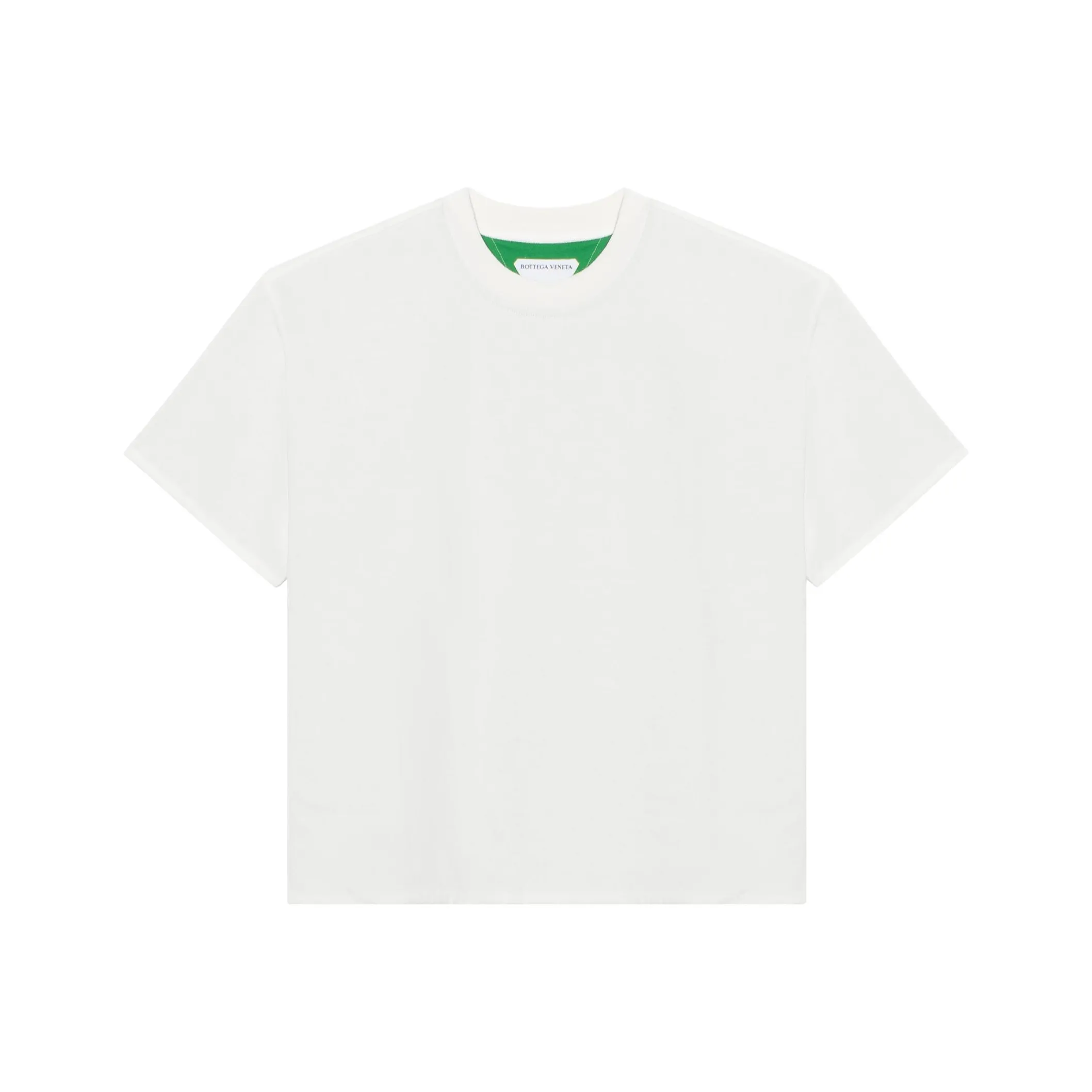 Bottega Veneta Т-рубашка с оборванным плечом Женская Белая