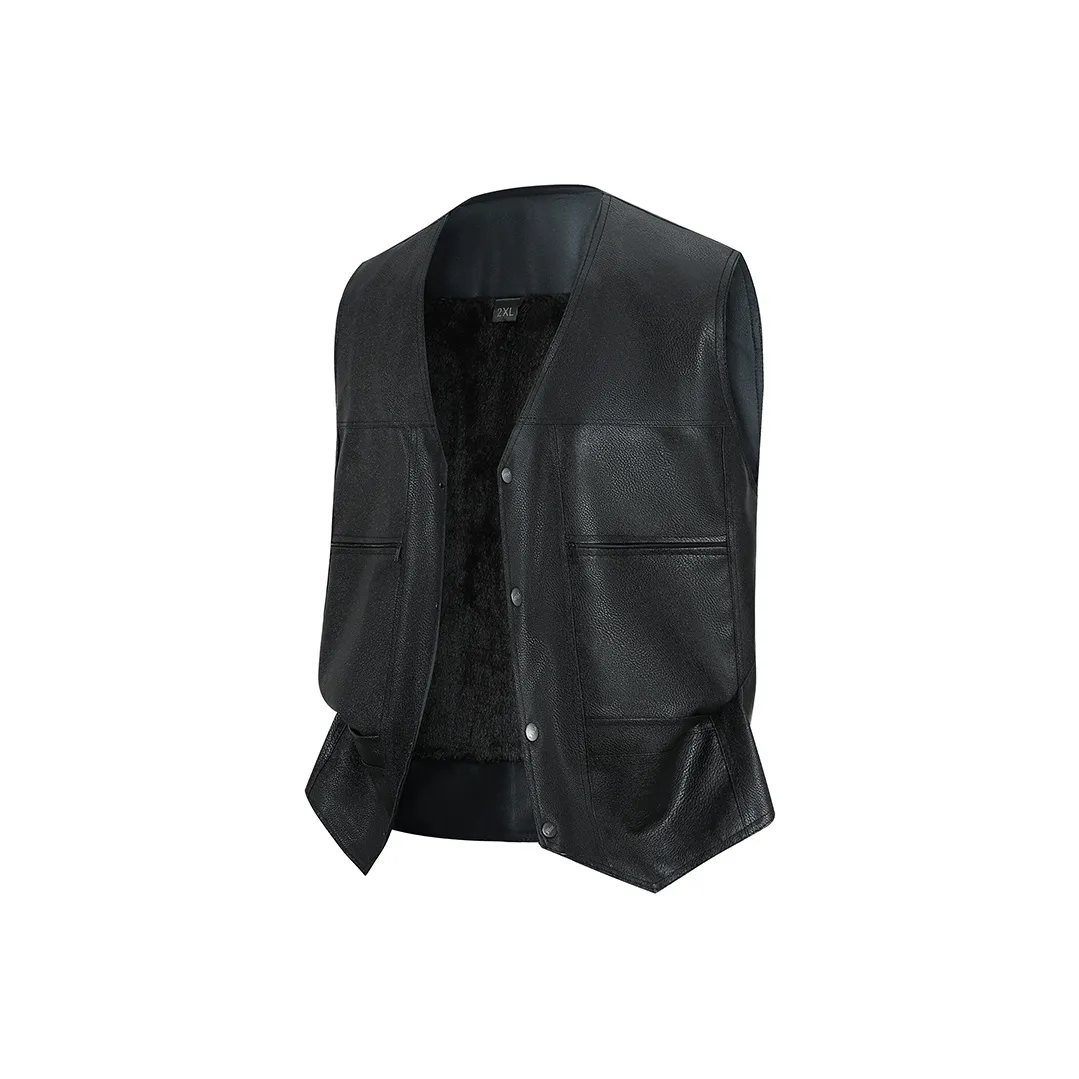 EMINU Мужские черные жилеты