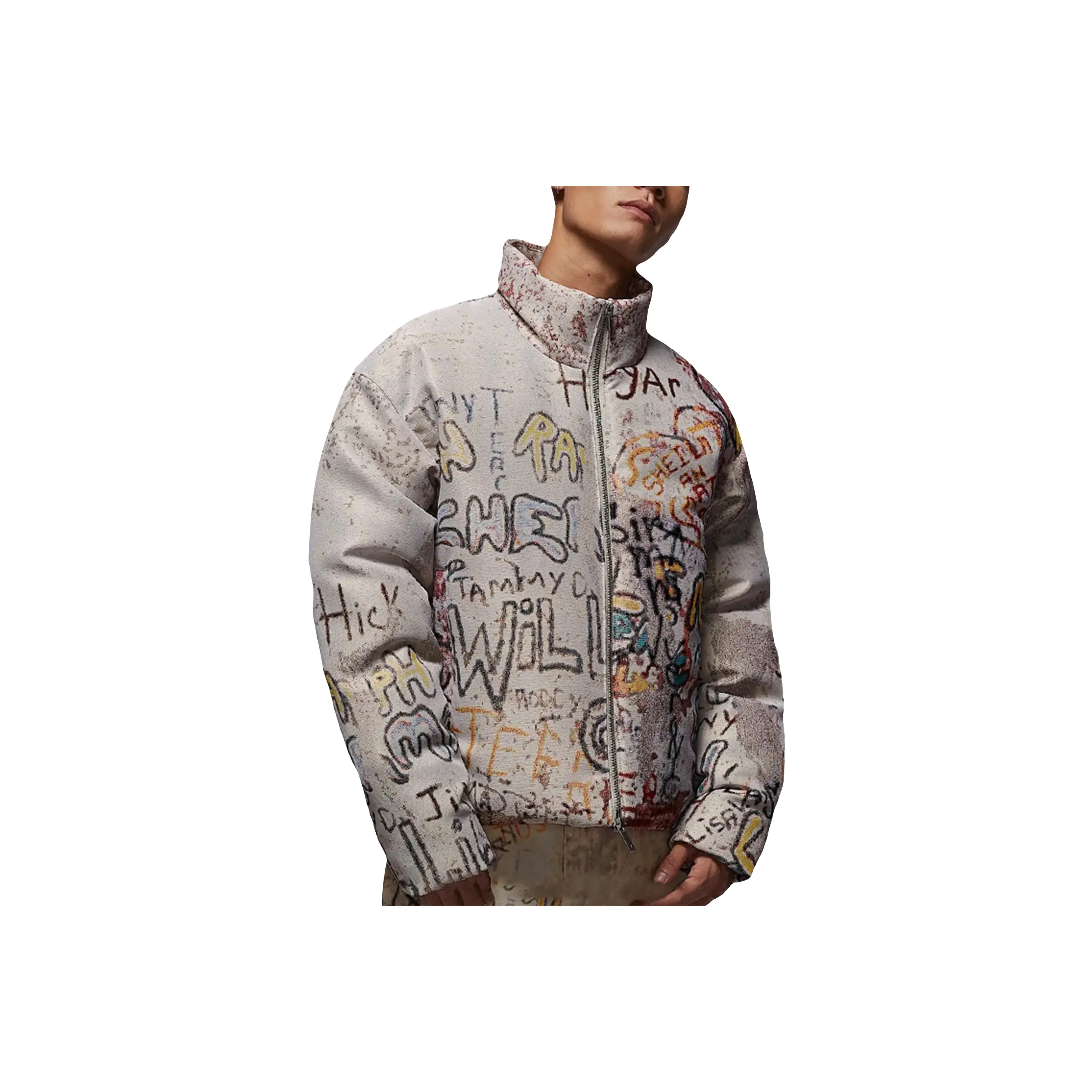 Джордан Парусный Белый Мужской Пух