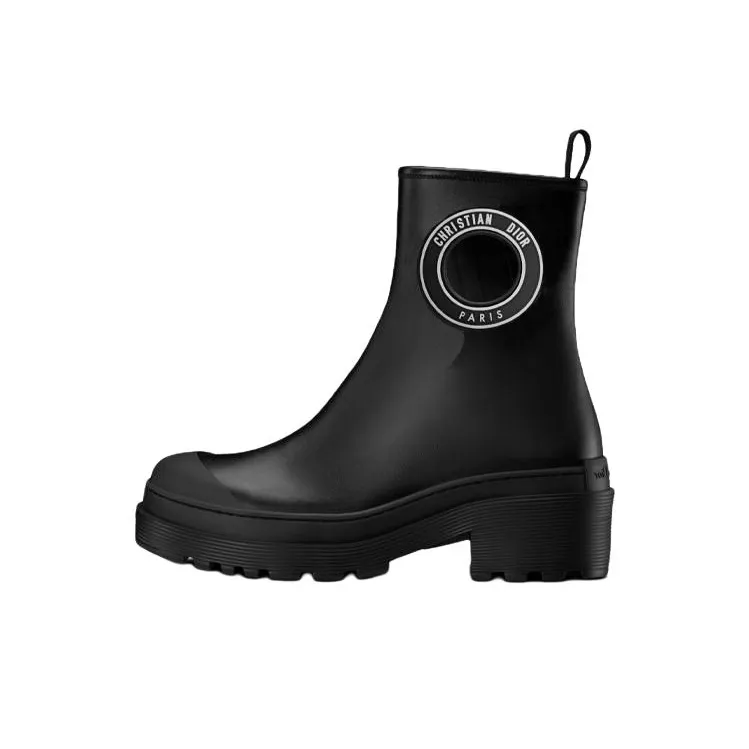 DIOR Symbol Ankle Boots Women's Black