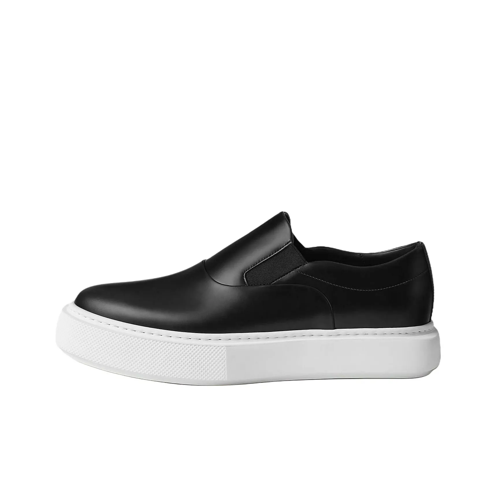 HERMES Hiro Loafers Men Black