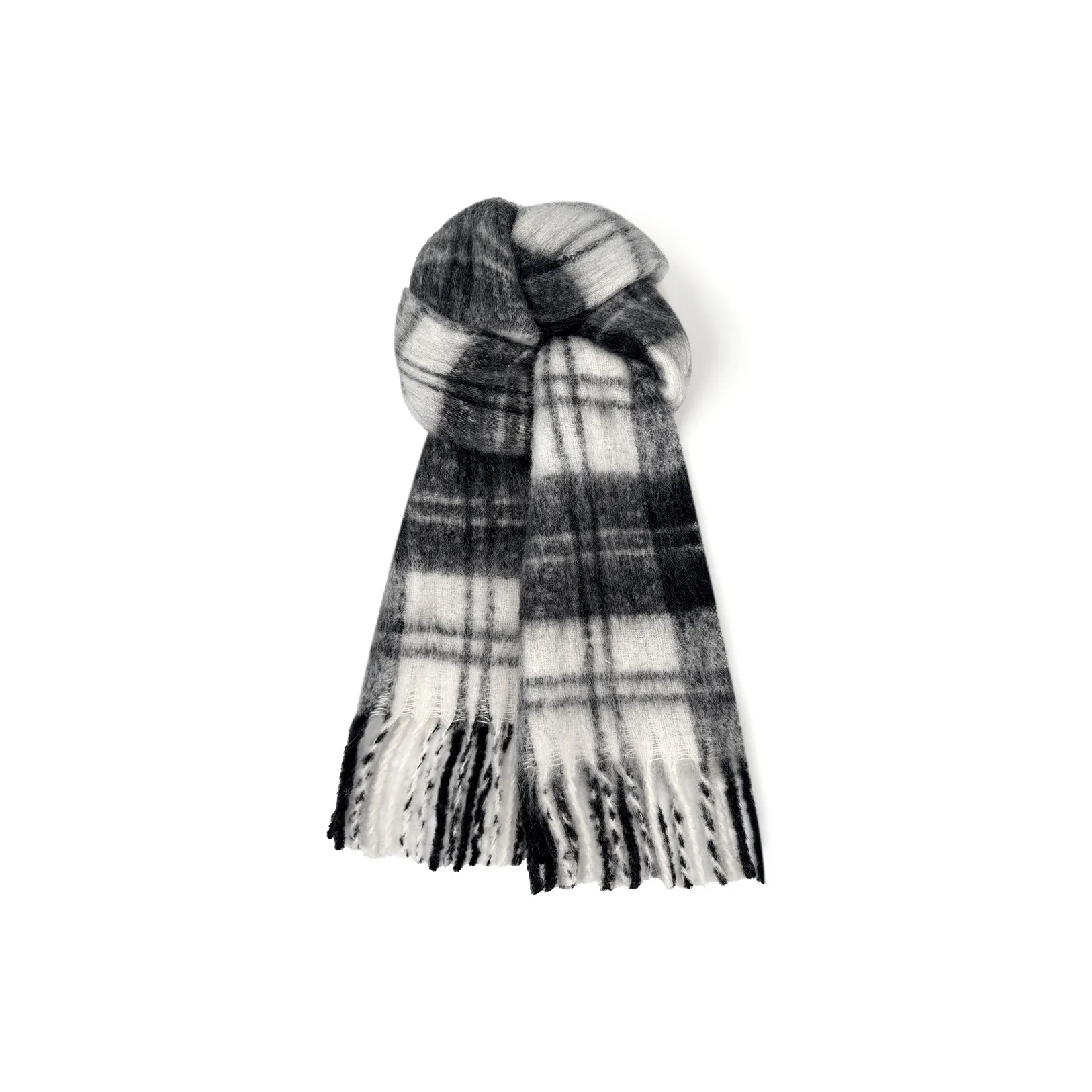 Miniso Полиэстер Трикотаж Шарфы Унисекс