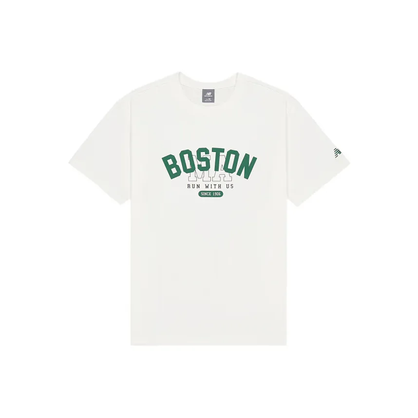 New Balance SS25 T-Shirt Мужской Белый