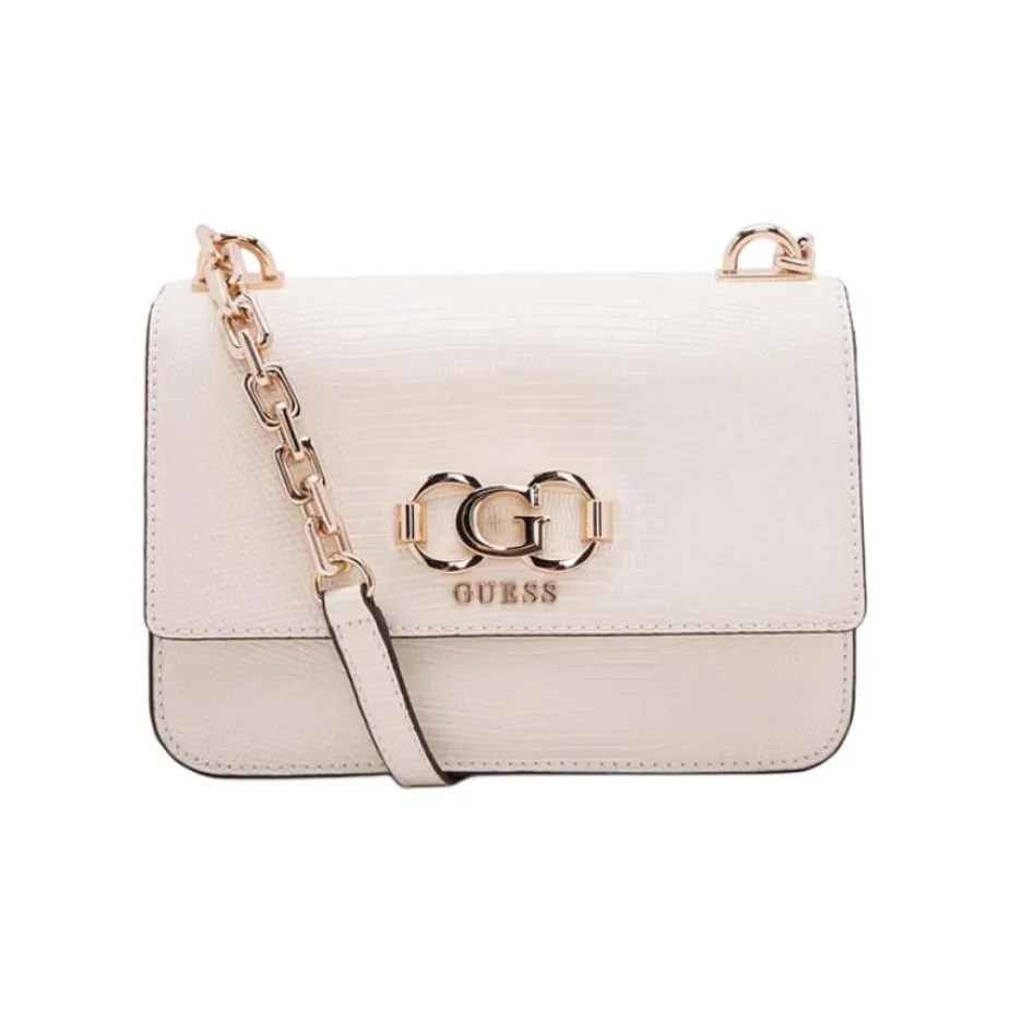 GUESS Сумка через плечо из искусственной кожи белая