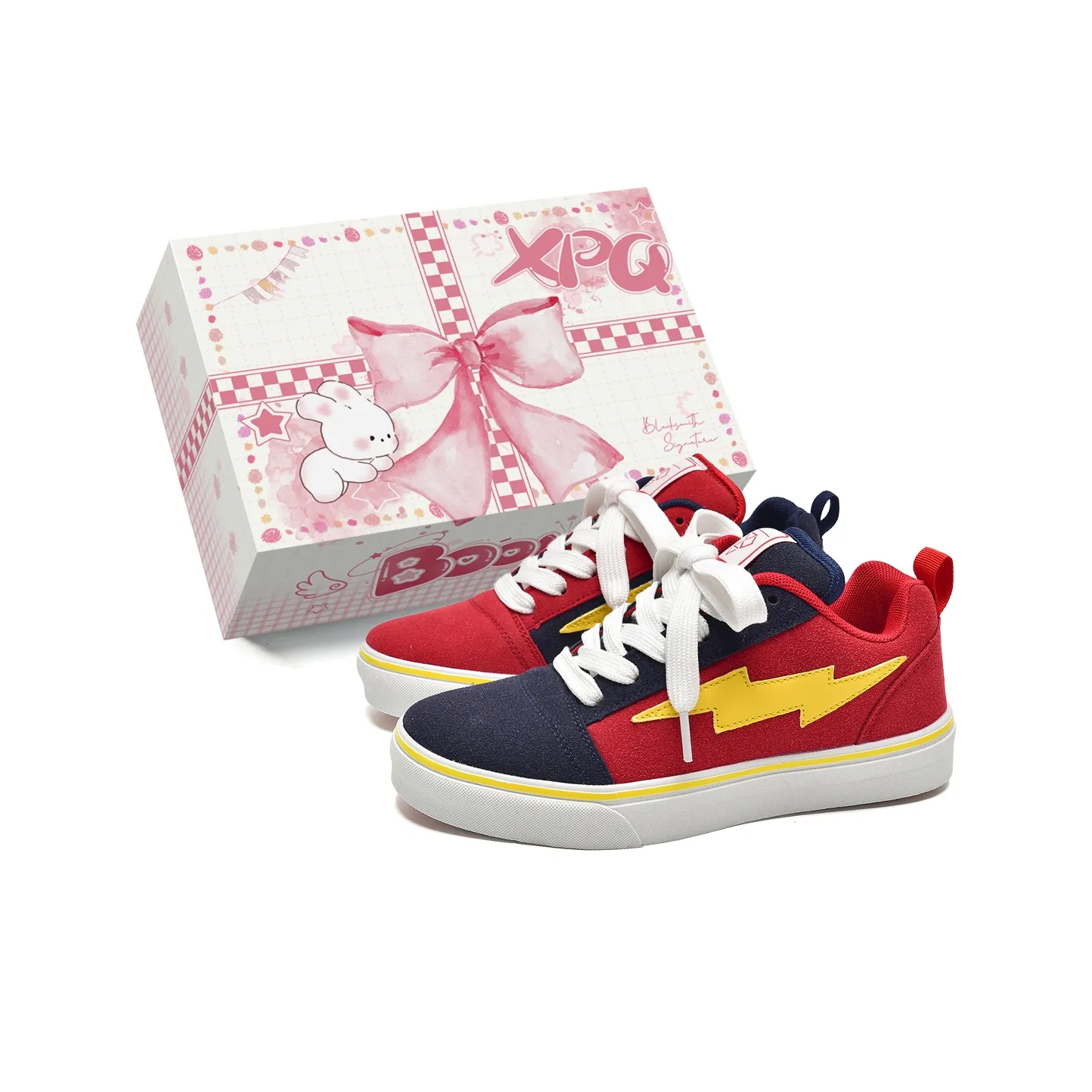 XPQ Покрытие визуально увеличивает рост Баланс Низкий Топ Скейтборд Кроссовки Унисекс