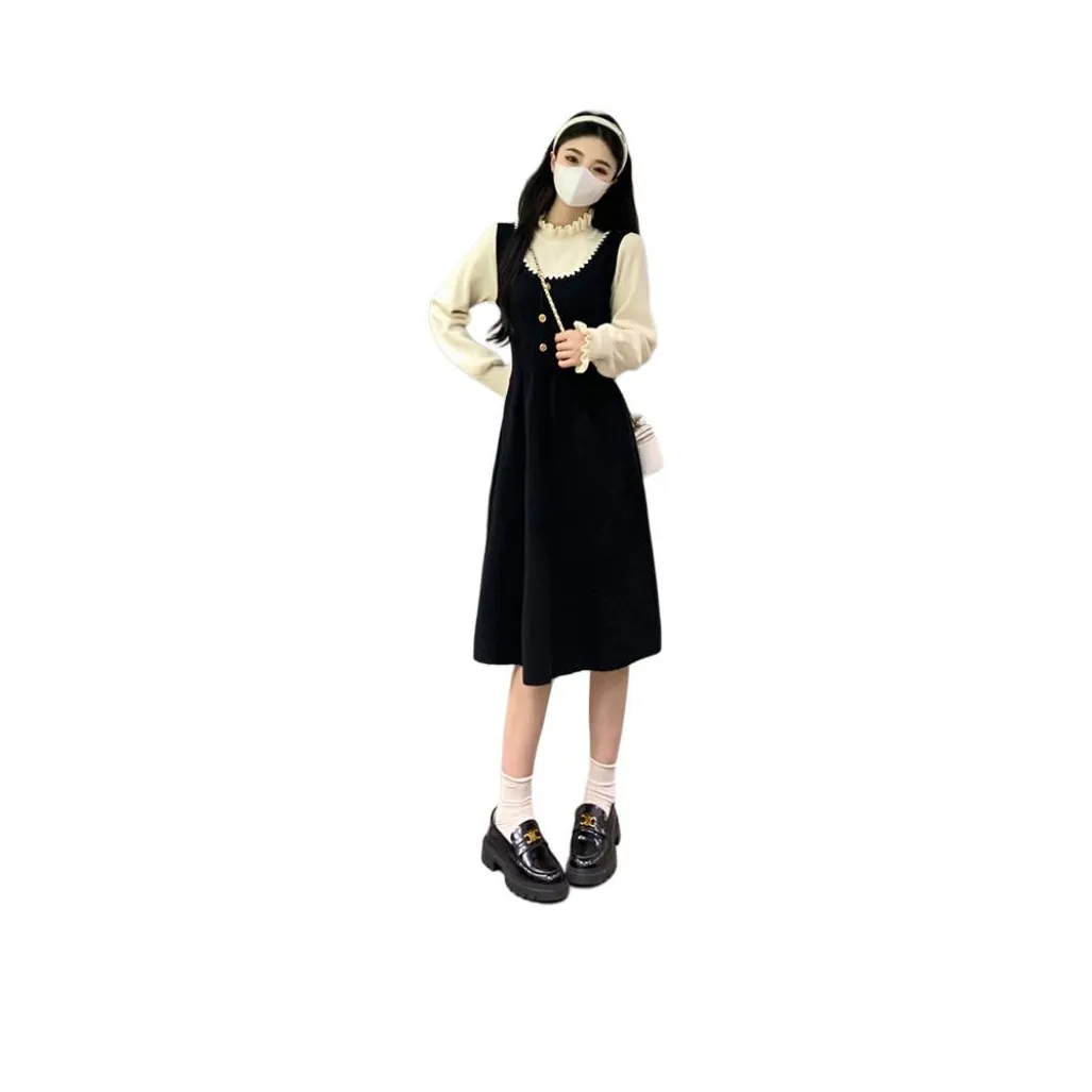 ZCDECO Длинное платье с длинными рукавами женское