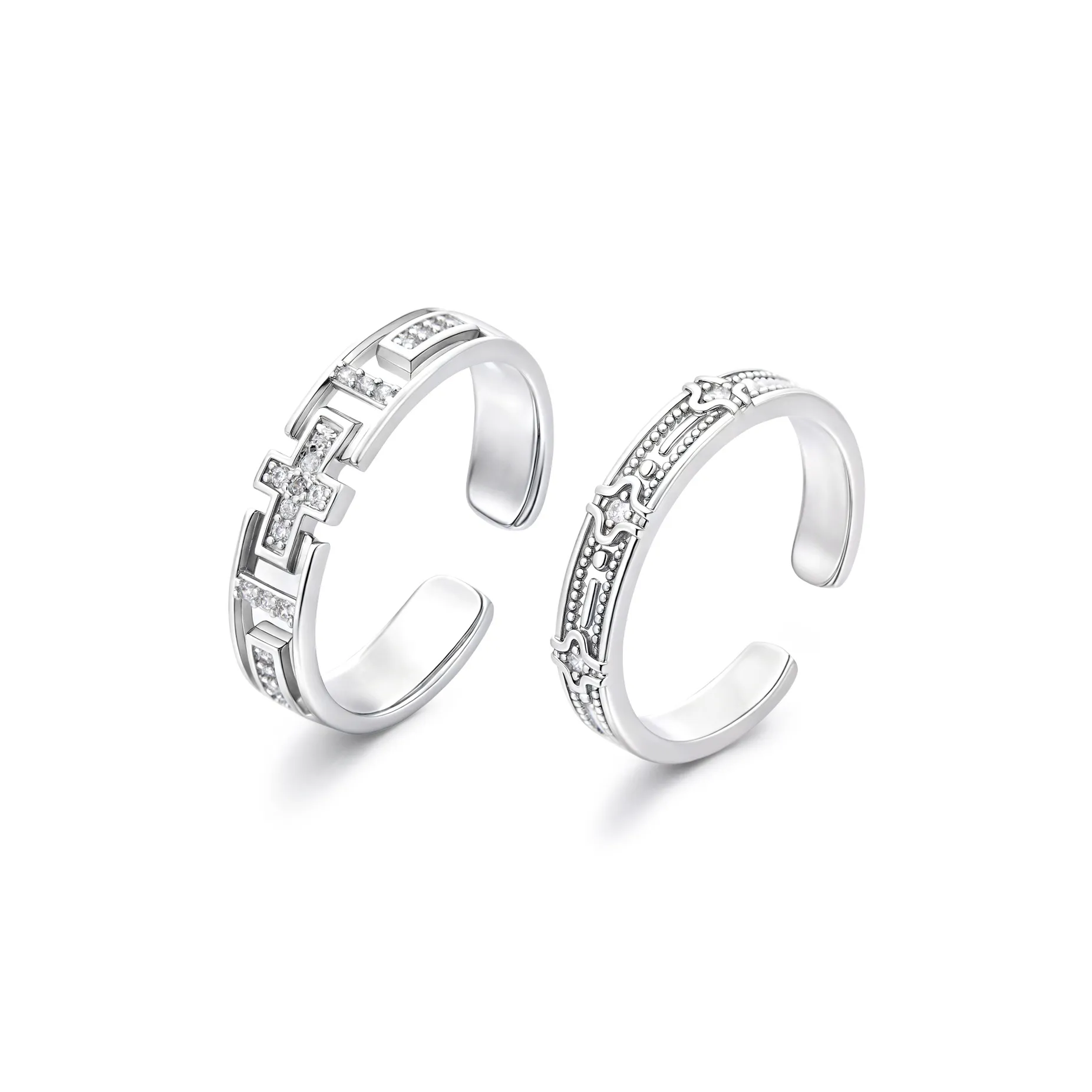 ENFANTIN Кольца из титанового стального сплава Унисекс