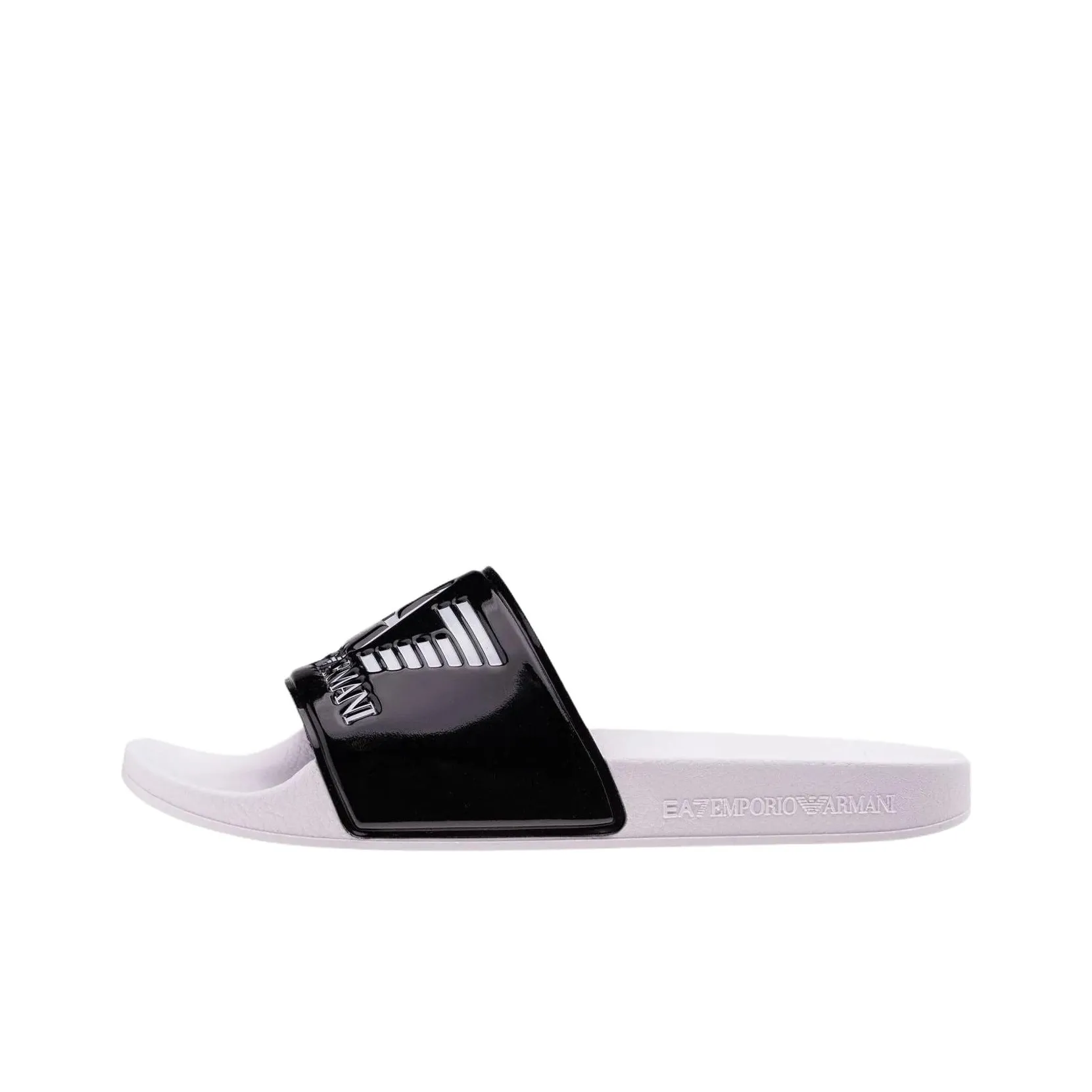 EMPORIO ARMANI EA7 Стильные сандалии мужские черно-белые