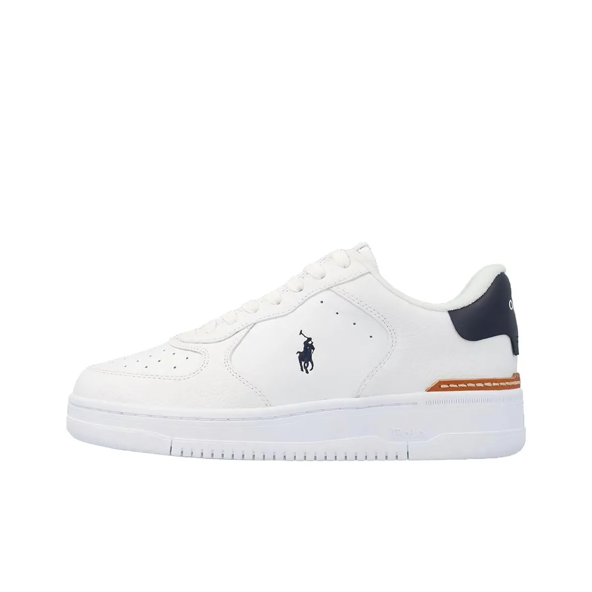 Polo Ralph Lauren Skateboard Shoes Unisex Low Top White Blue