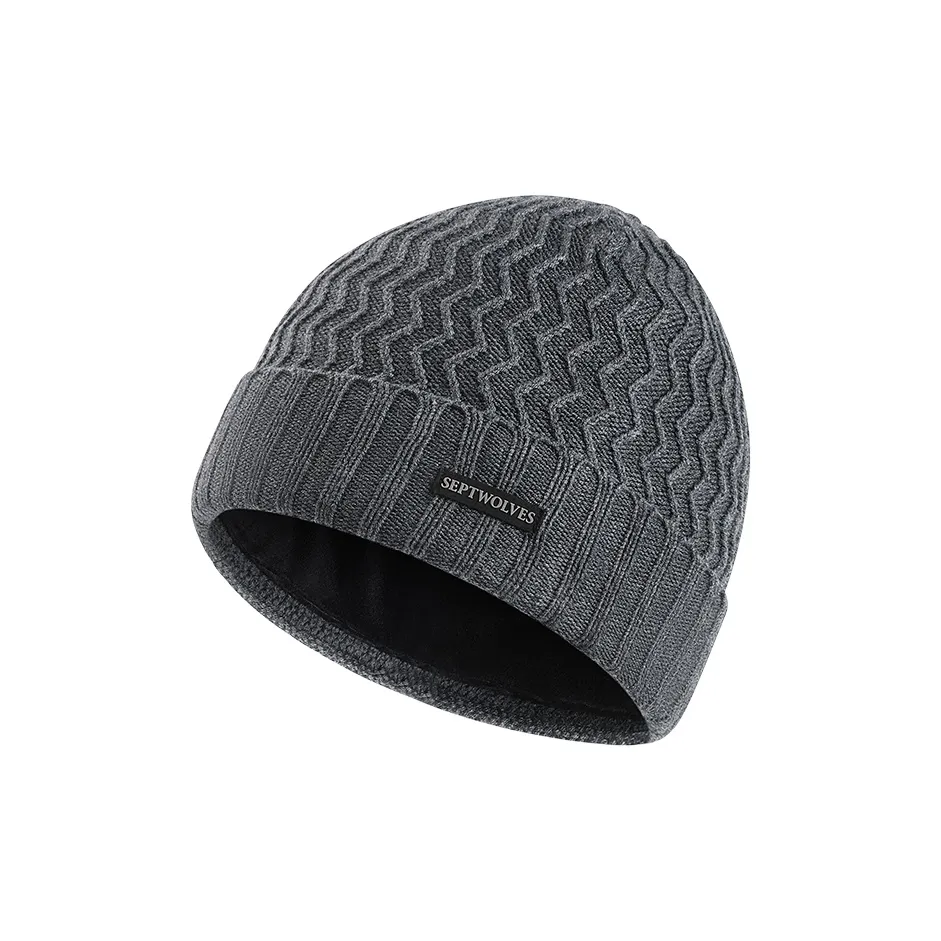 SEPTWOLVES Кашемир Термическая Шапка QPL Мужская