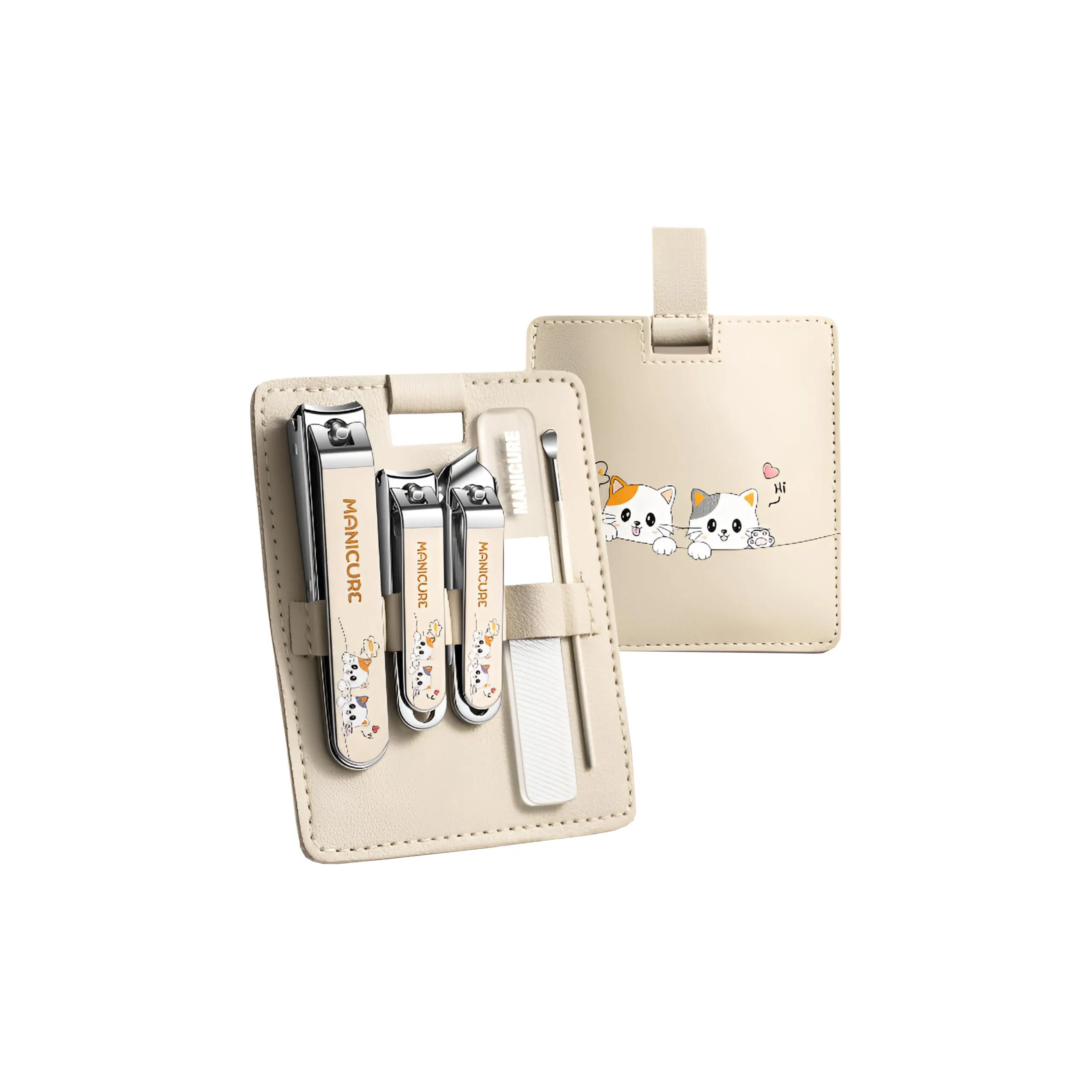 CHUANGMUGONGFANG Набор для маникюра кусачки для ногтей ножницы для ногтей и пинцет для ногтей