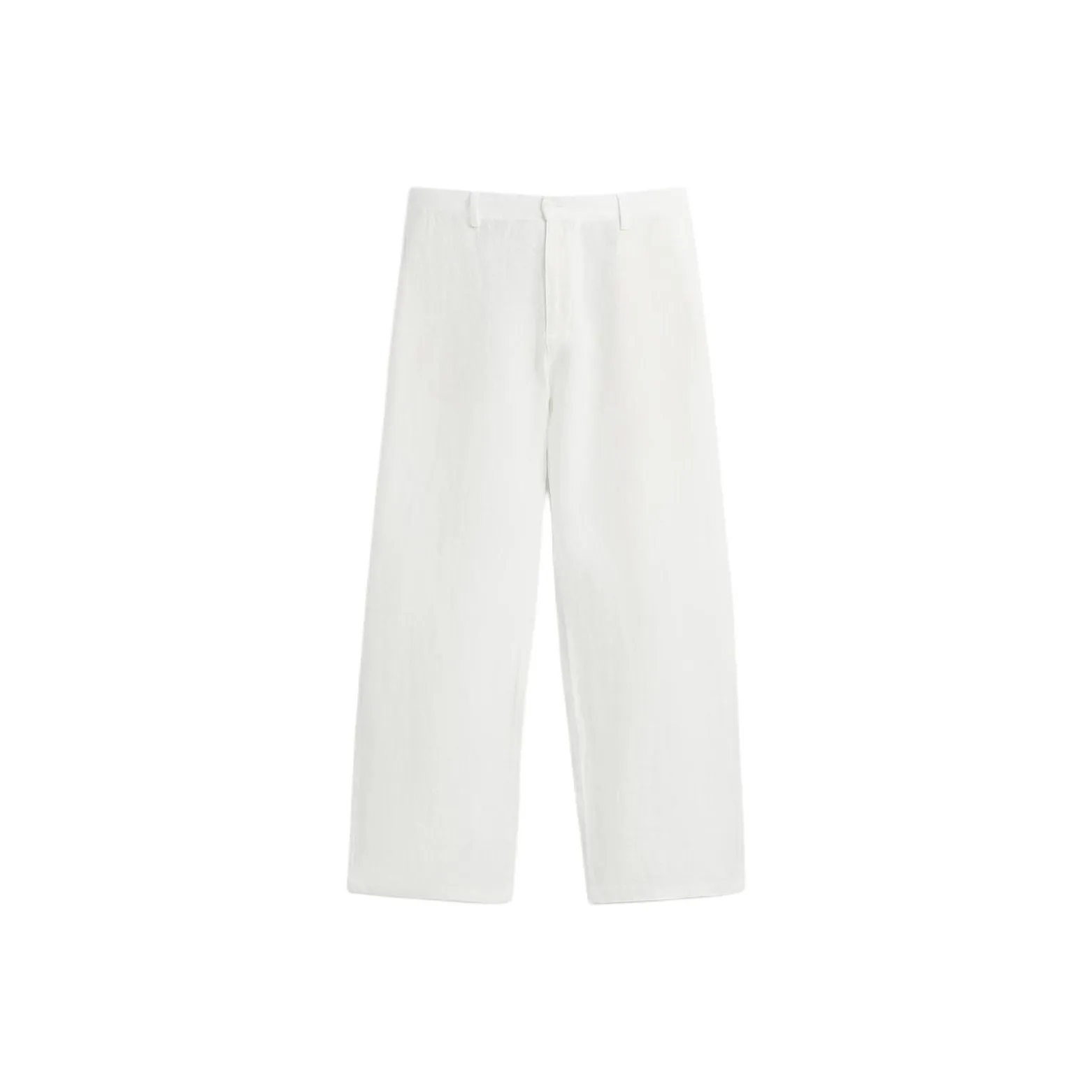 ZARA Белые Мужские Повседневные Штаны