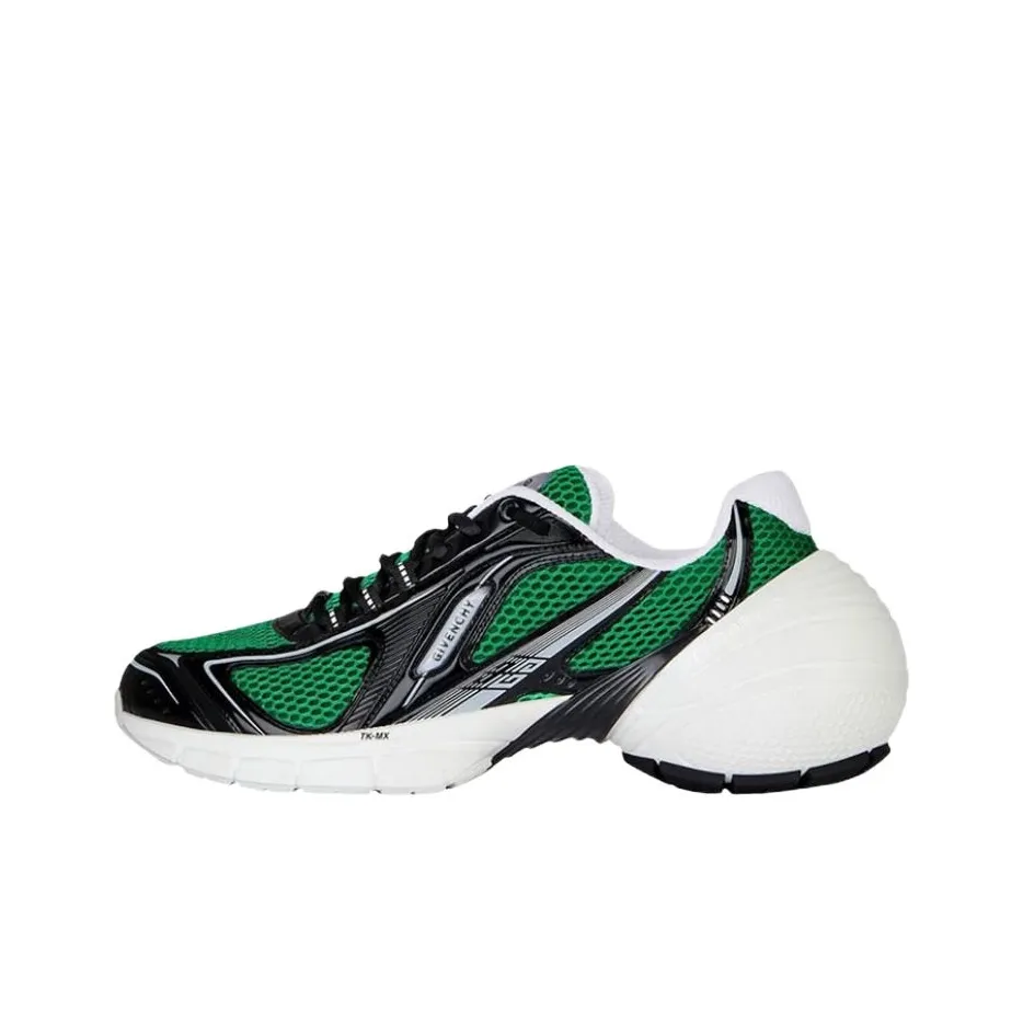 Givenchy Tk M Low Топ Casual Мужской Черный Зеленый Белый