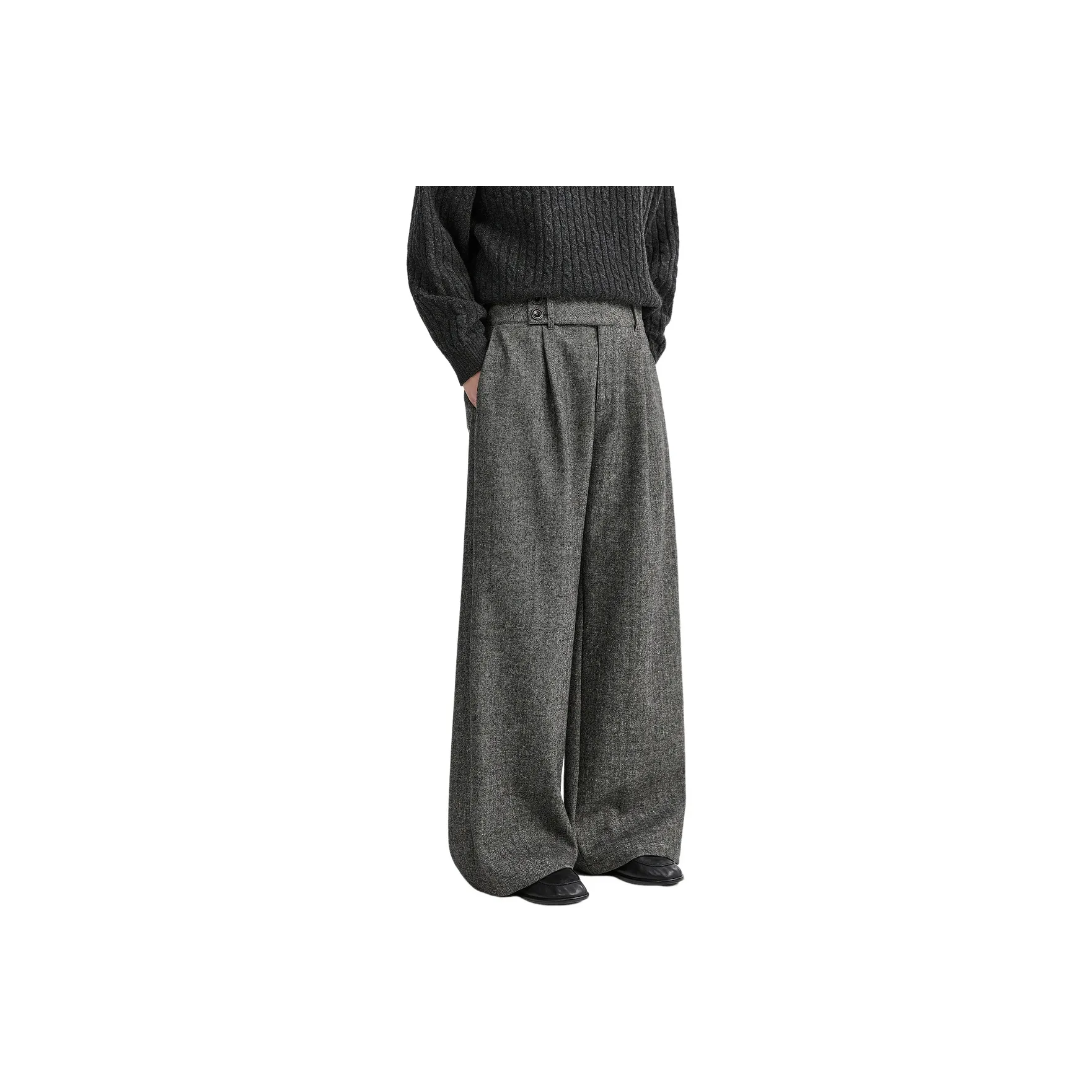 EARL JOEL Тень Темно-Серый Мужские Повседневные Штаны