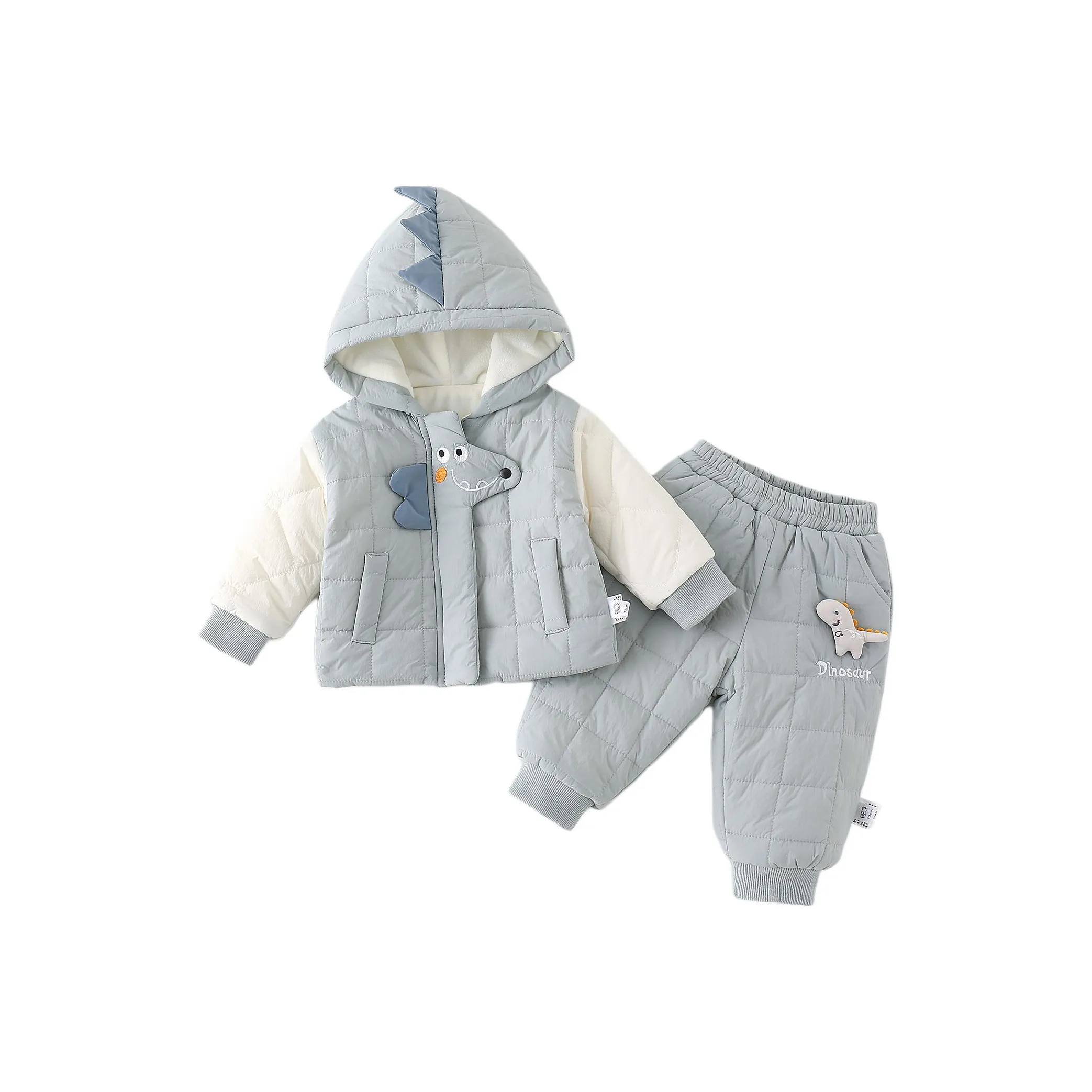 XiaoJinBu Детские утепленные комплекты одежды