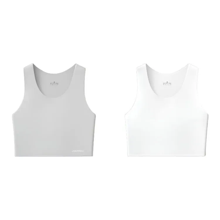 JOOMUU Без рукавов Спортивная рубашка Бюстгальтер Унисекс