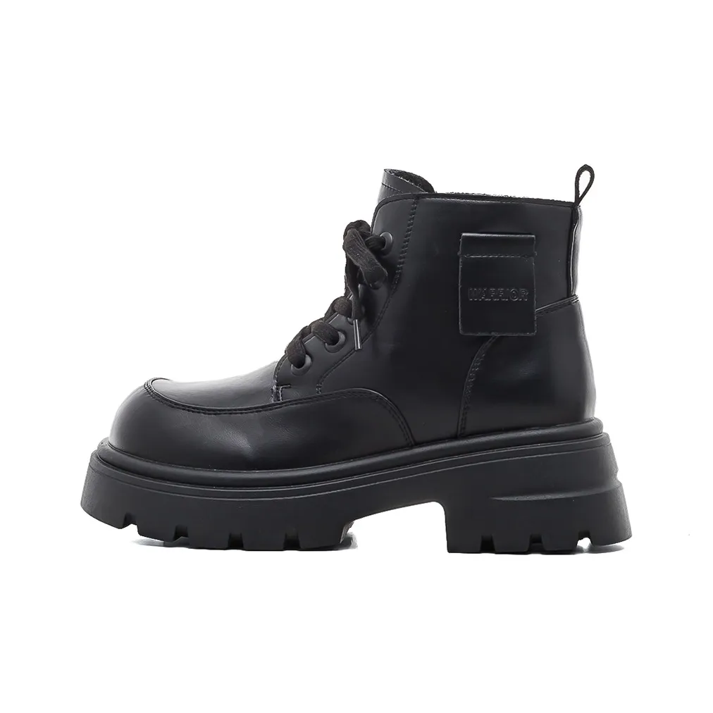 Warrior 11cm Martin Boot Женские Черный