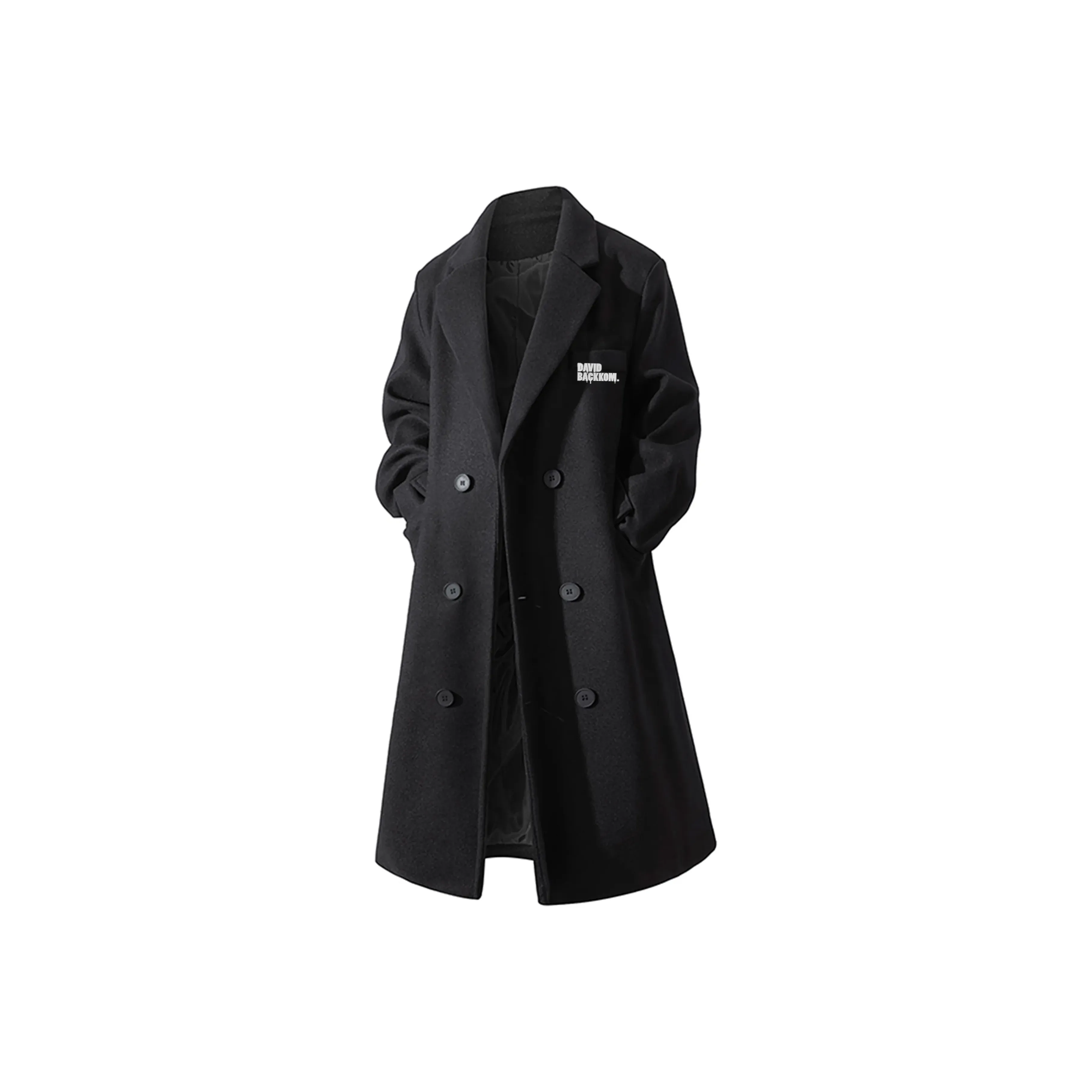 David Bakken Шерстяное пальто унисекс