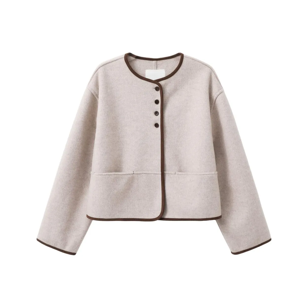 Another Alley Овсяное Женское Пальто