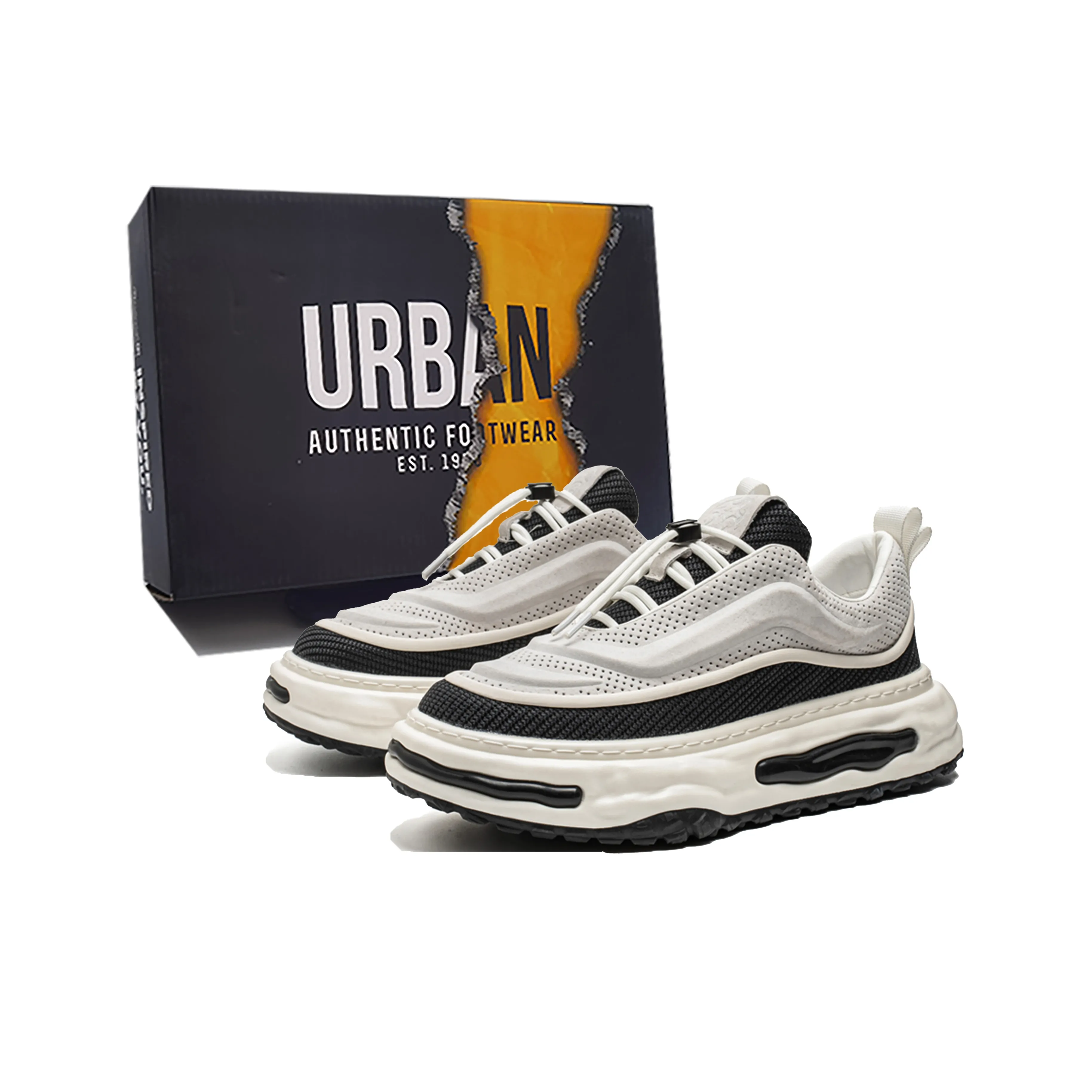 URBAN AUTHENTIC Износостойкий Легкий Дышащий и Противоскользящий. Низкий Топ Повседневная Обувь Мужская