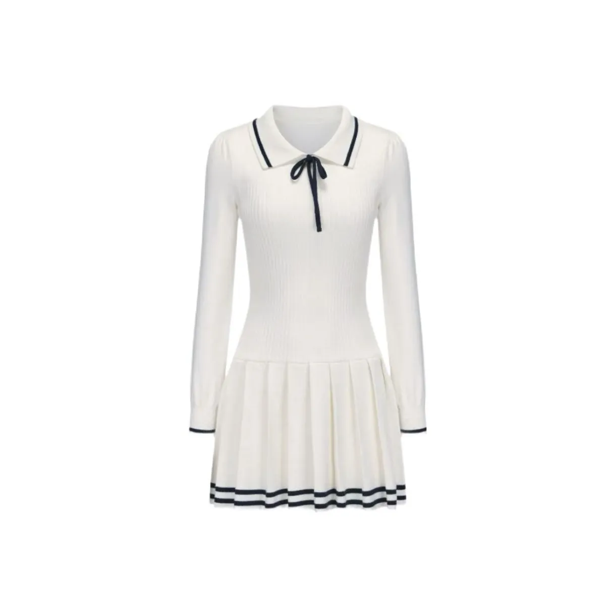 MA JOURNEE Длинное платье с длинными рукавами женское