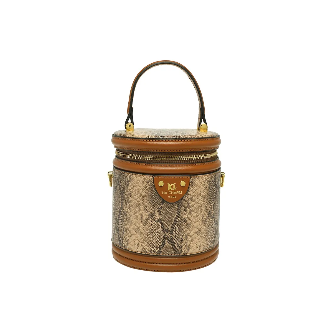 OUBOTE Сумка из коровьей кожи женская коричневая