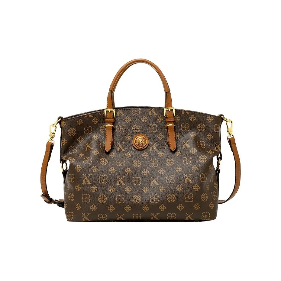 OUBOTE Корова Кожа Сумка Стандартная Женская Кофейная