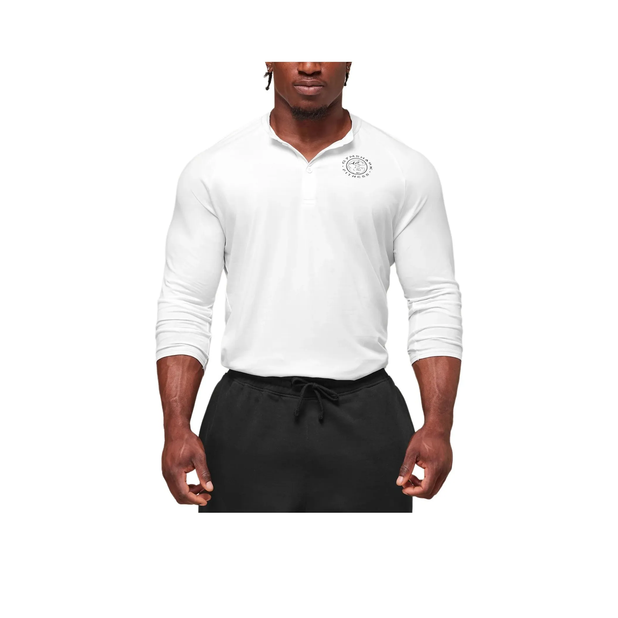 GYMSHARK Legacy Henley T-Shirt Мужская