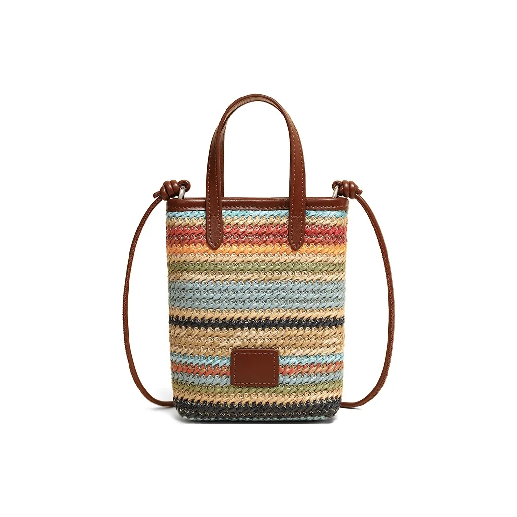 VINEY Сумка через плечо из ткани стандартная женская многоцветная