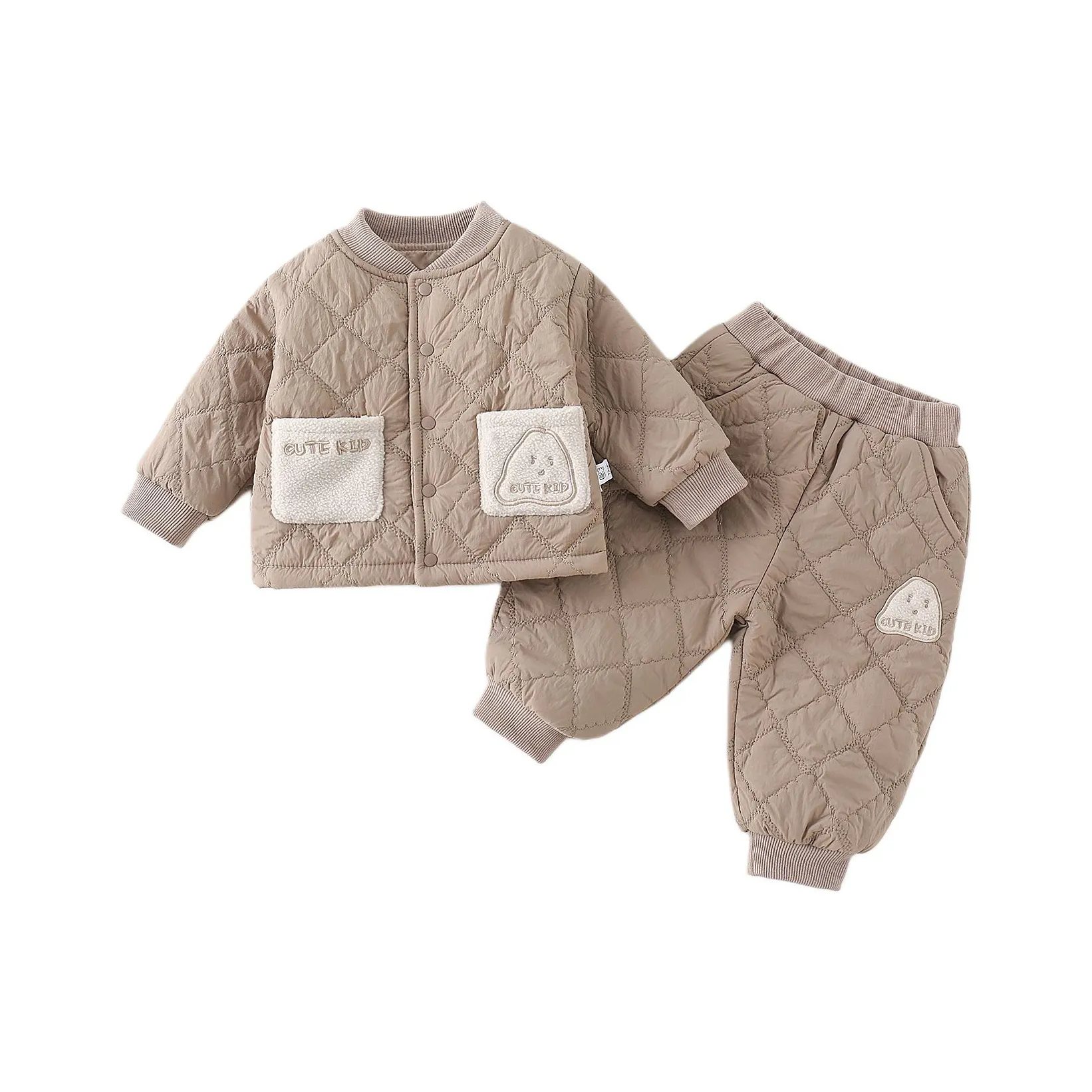 XiaoJinBu Детский Хлопок Наборы Одежды для Малышей и Детей