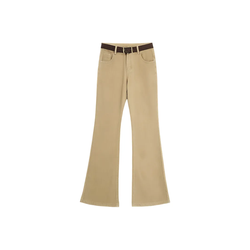 POWXV Хаки Женские Джинсы