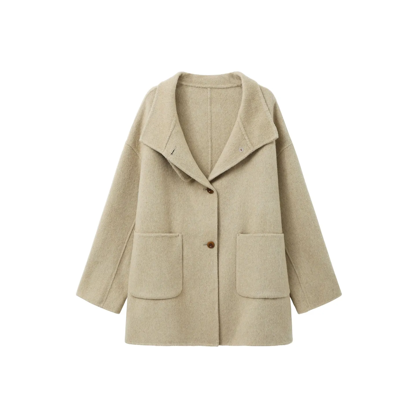 Another Alley Фасоль Вкусные Желтые Женские Пальто