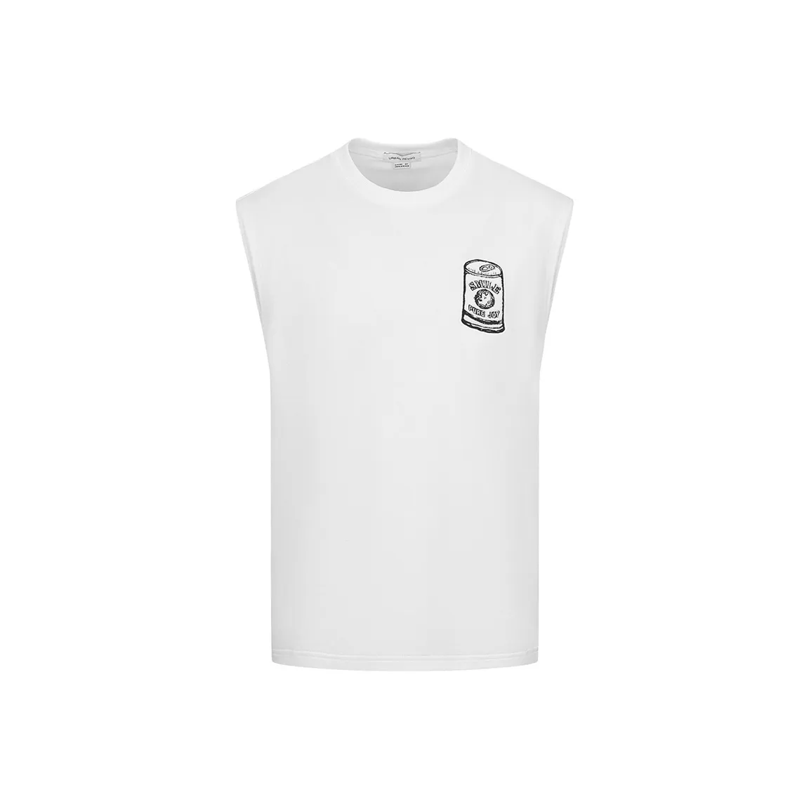 URBAN REVIVO Белый Мужские Майки