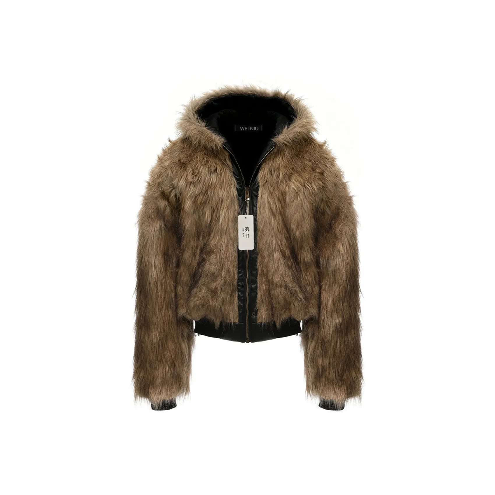 WEINIU Черный Унисекс Пуховики