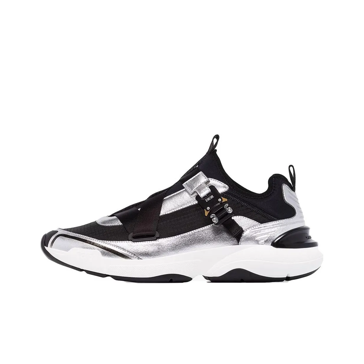 Hajimesorayama X DIOR B24 Casual Shoes Men Low Top Black Silver