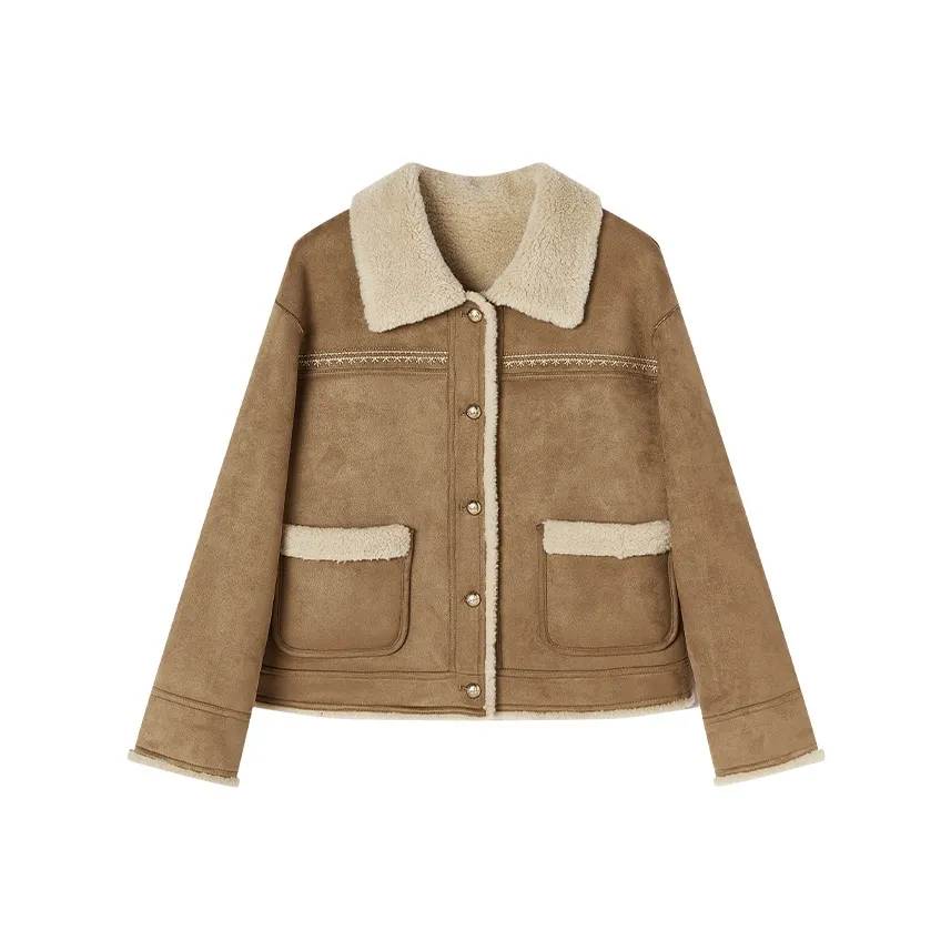 XIANGYING CAMEL Женская меховая одежда