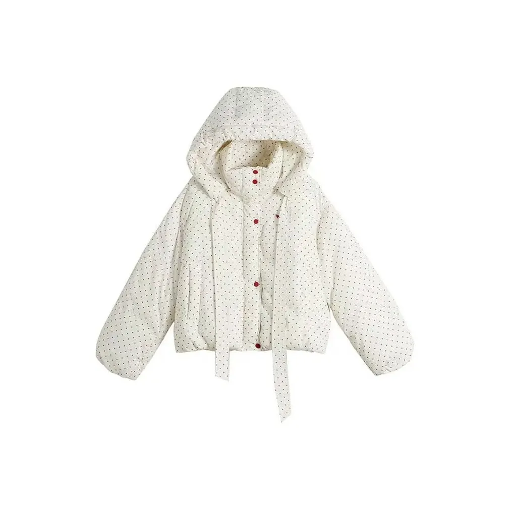 ZUKIZUKI Polka Dot Женские пуховики